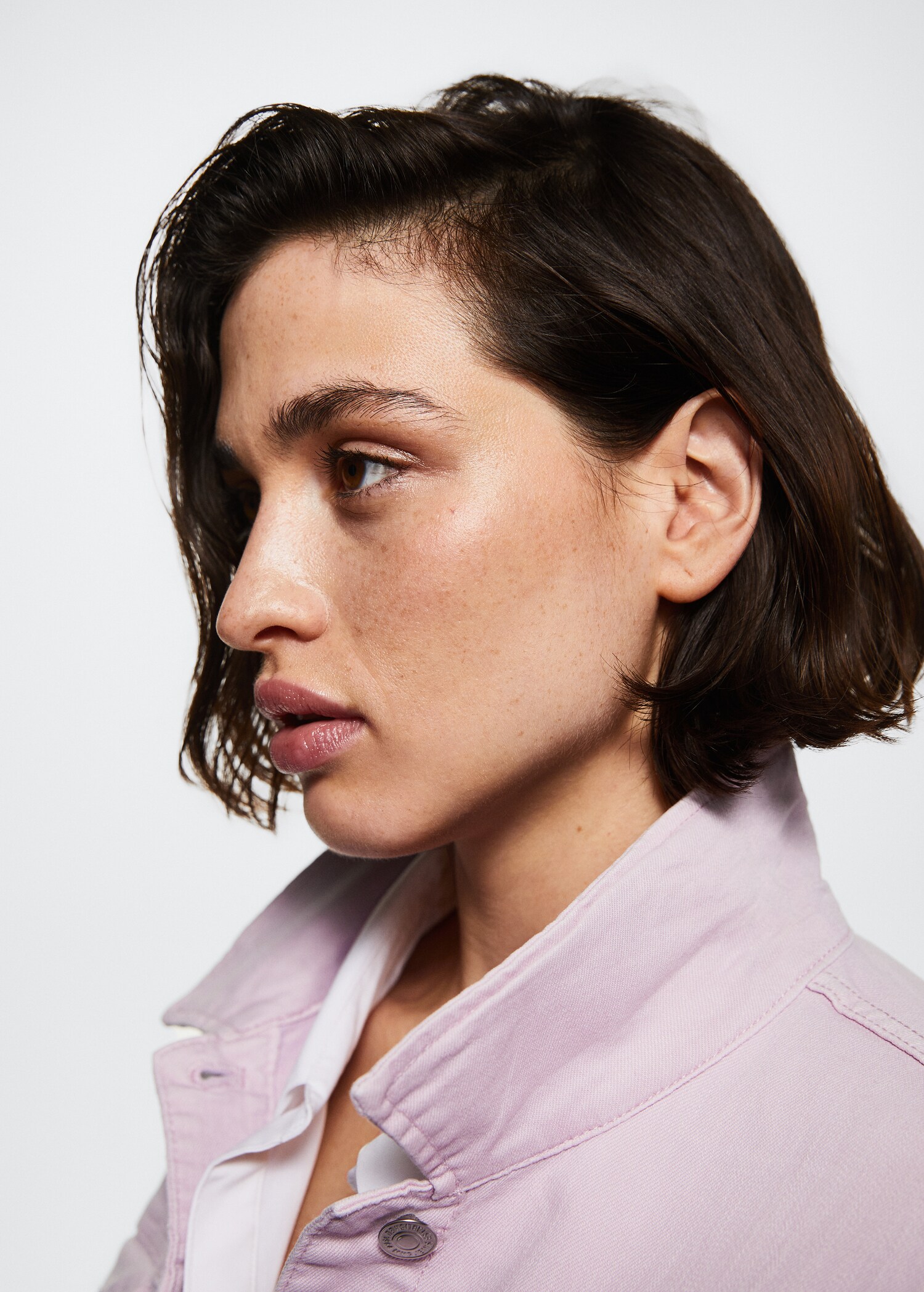 Pocketed denim jacket - Details of the article 4