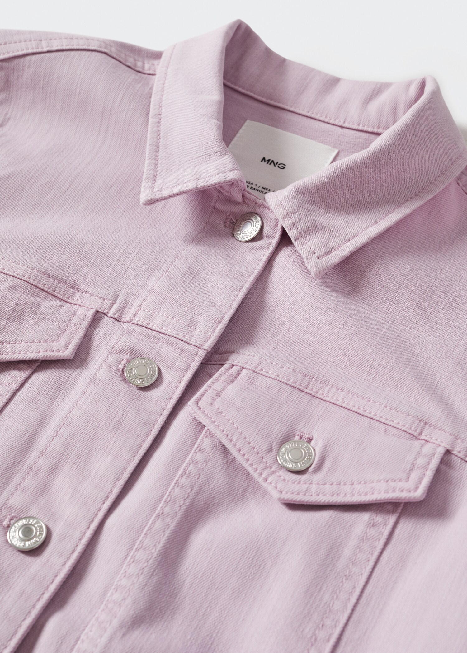 Pocketed denim jacket - Details of the article 8