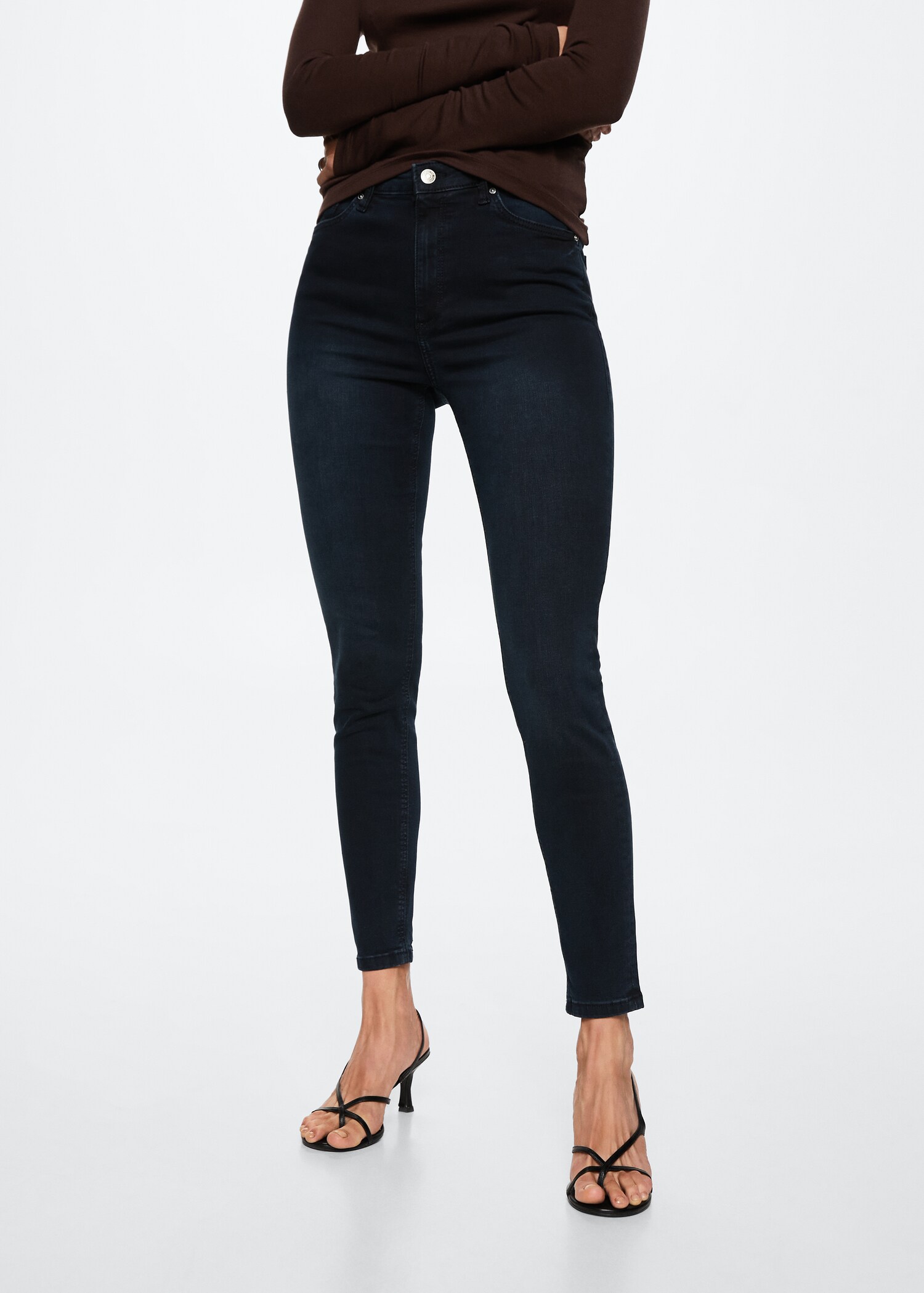 High-rise skinny jeans - Medium plane