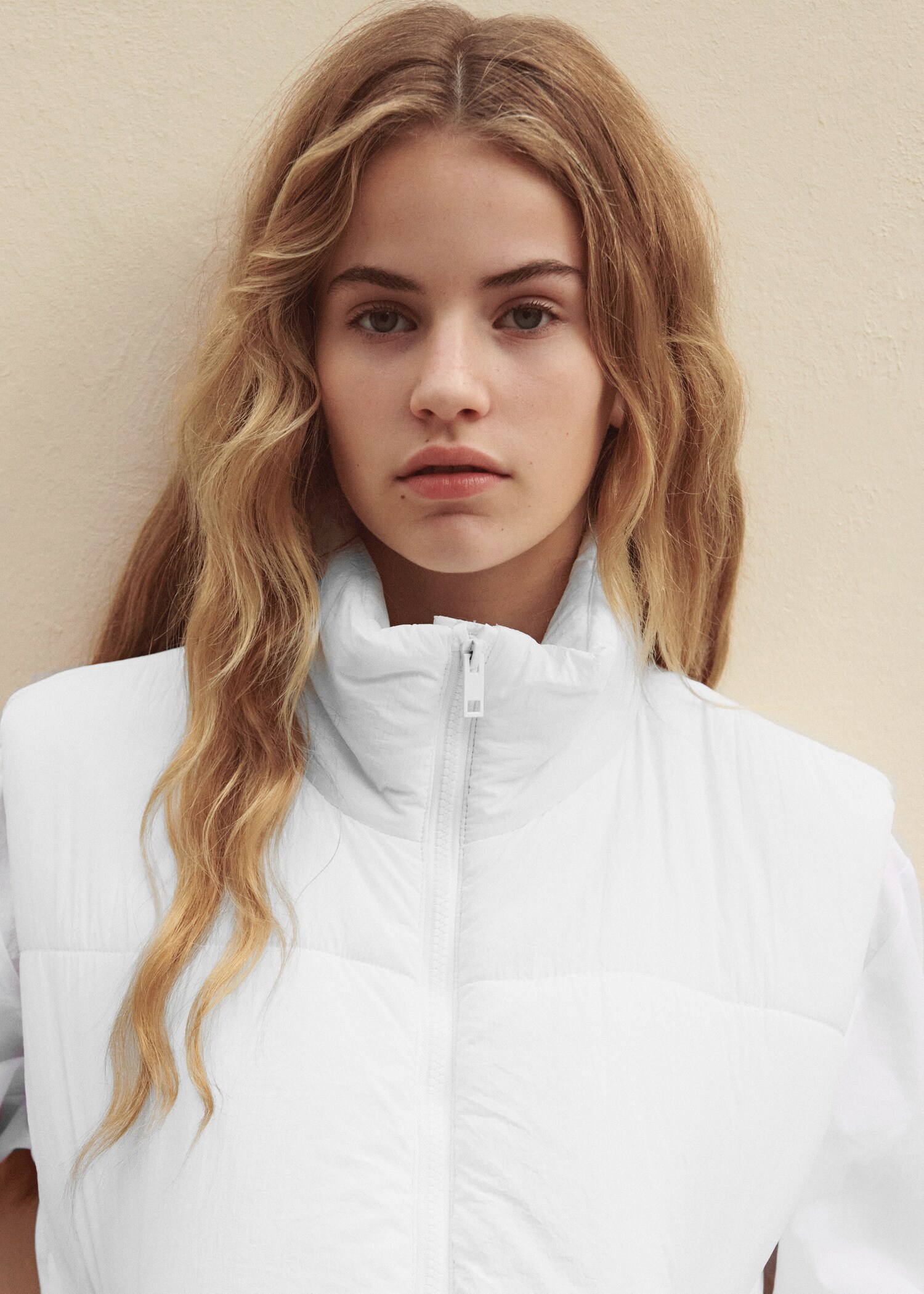 Textured quilted gilet - Details of the article 6