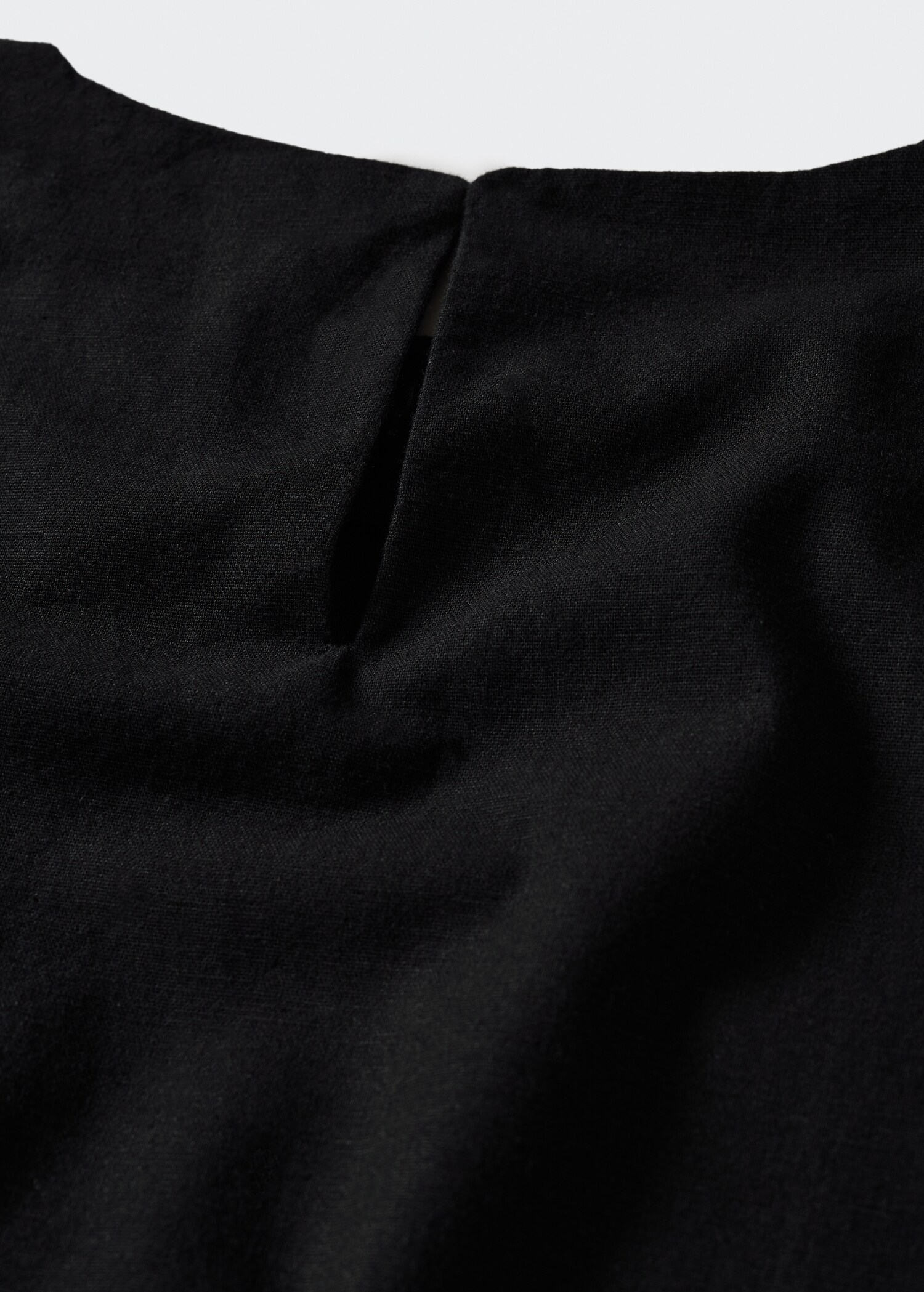 Cotton linen-blend top - Details of the article 8