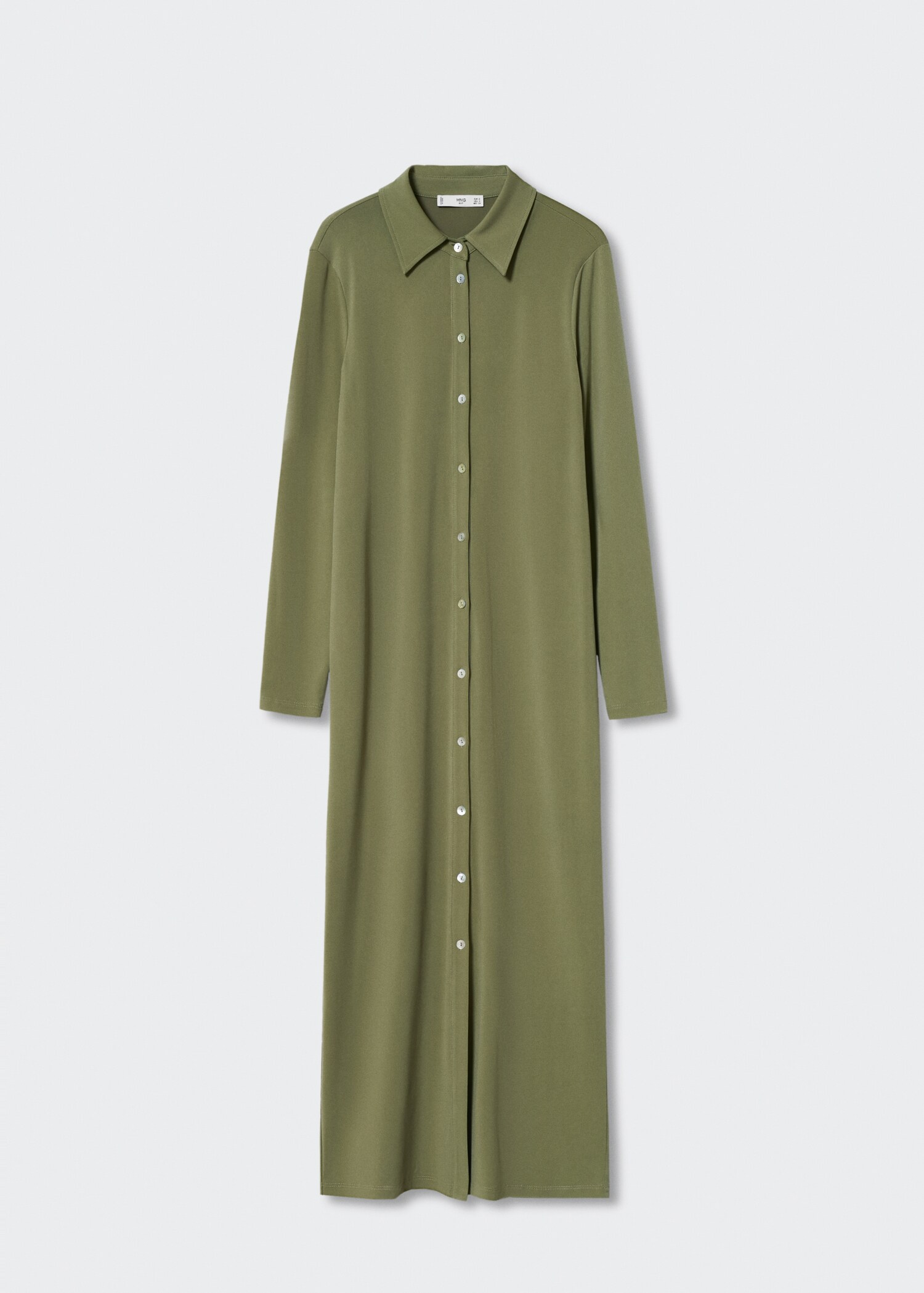 Geknöpftes Midi-Kleid - Artikel ohne Model