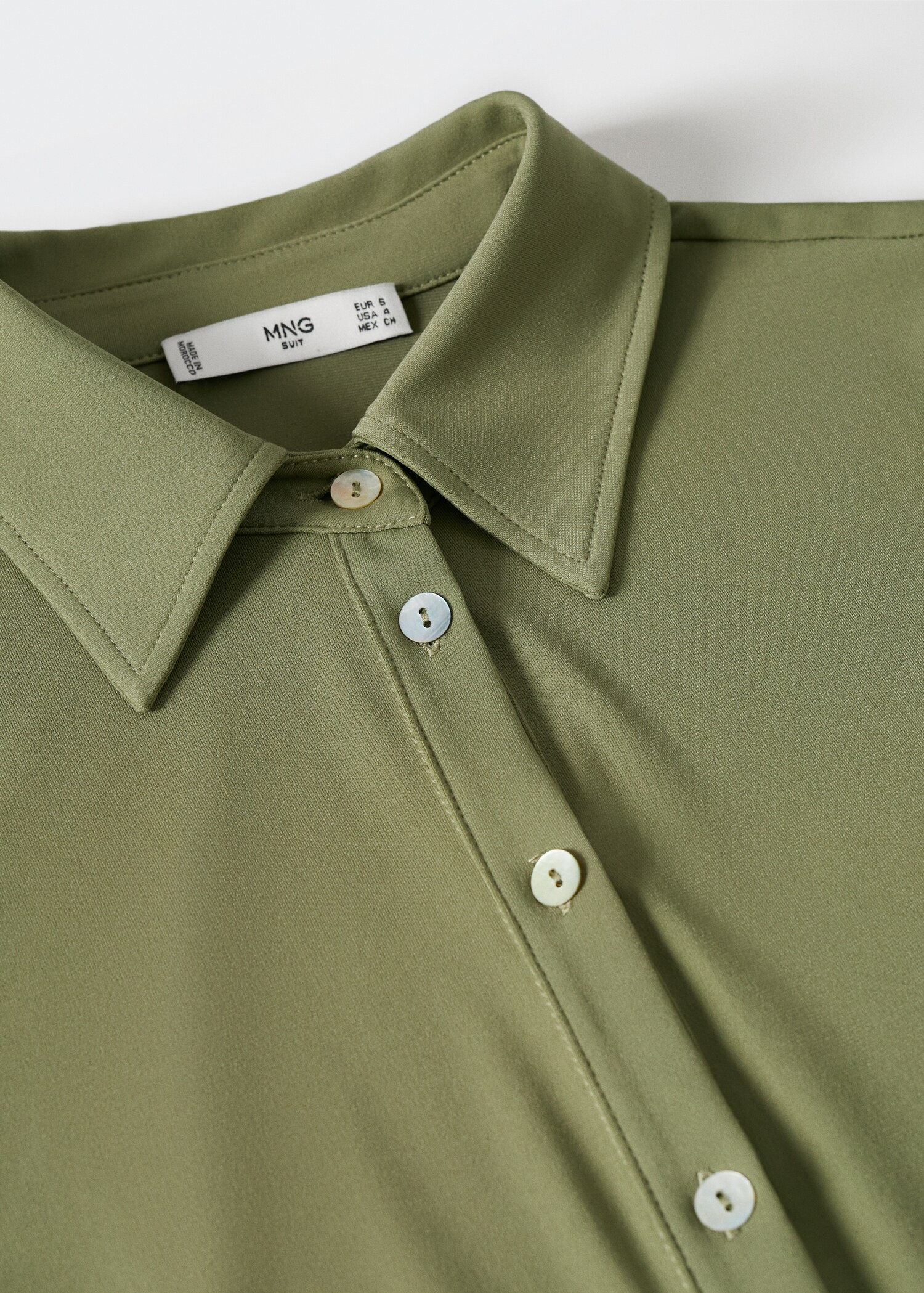 Geknöpftes Midi-Kleid - Detail des Artikels 8