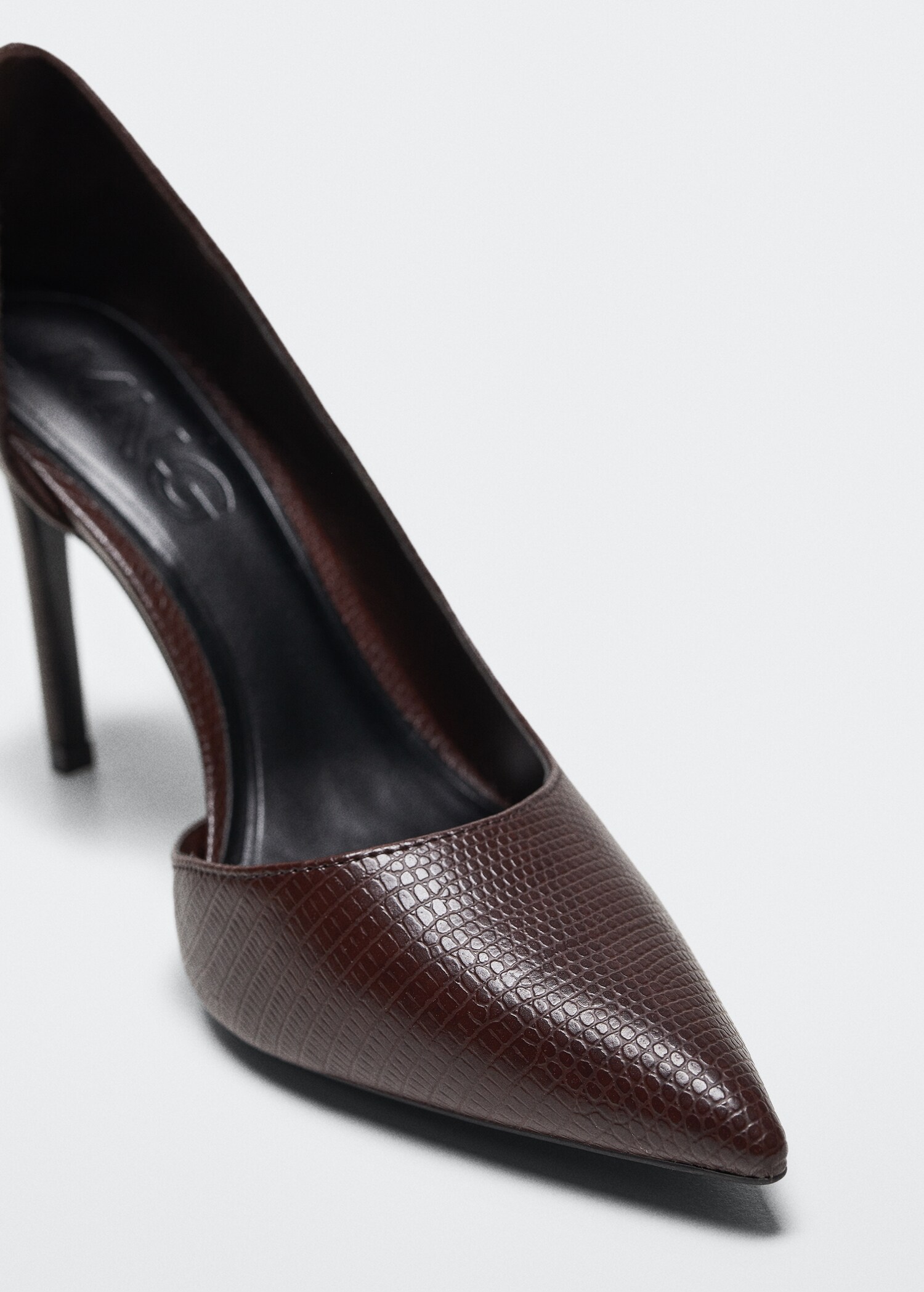 Asymmetric stiletto shoes - Medium plane
