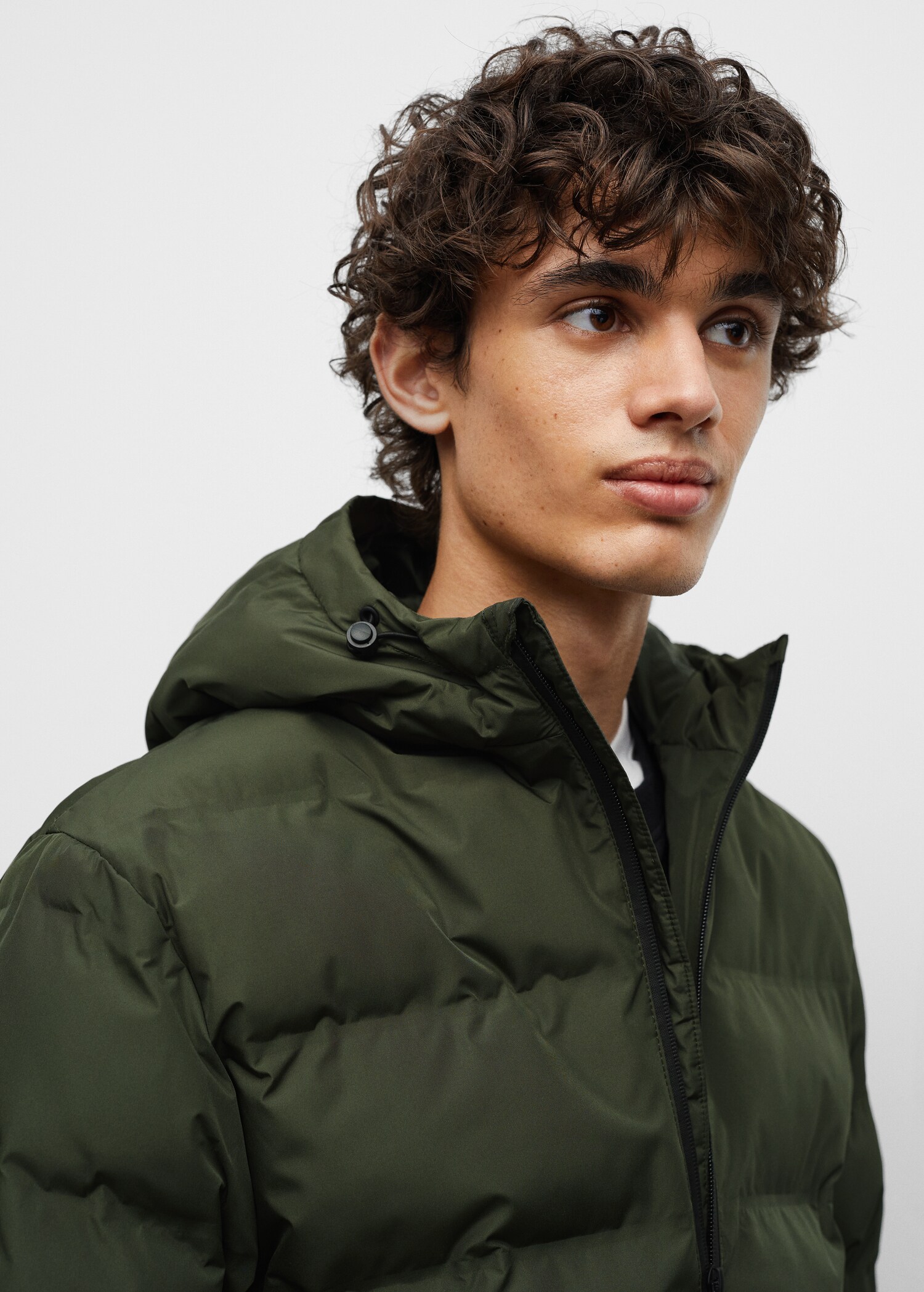Anorak matelassé capuche - Détail de l'article 1