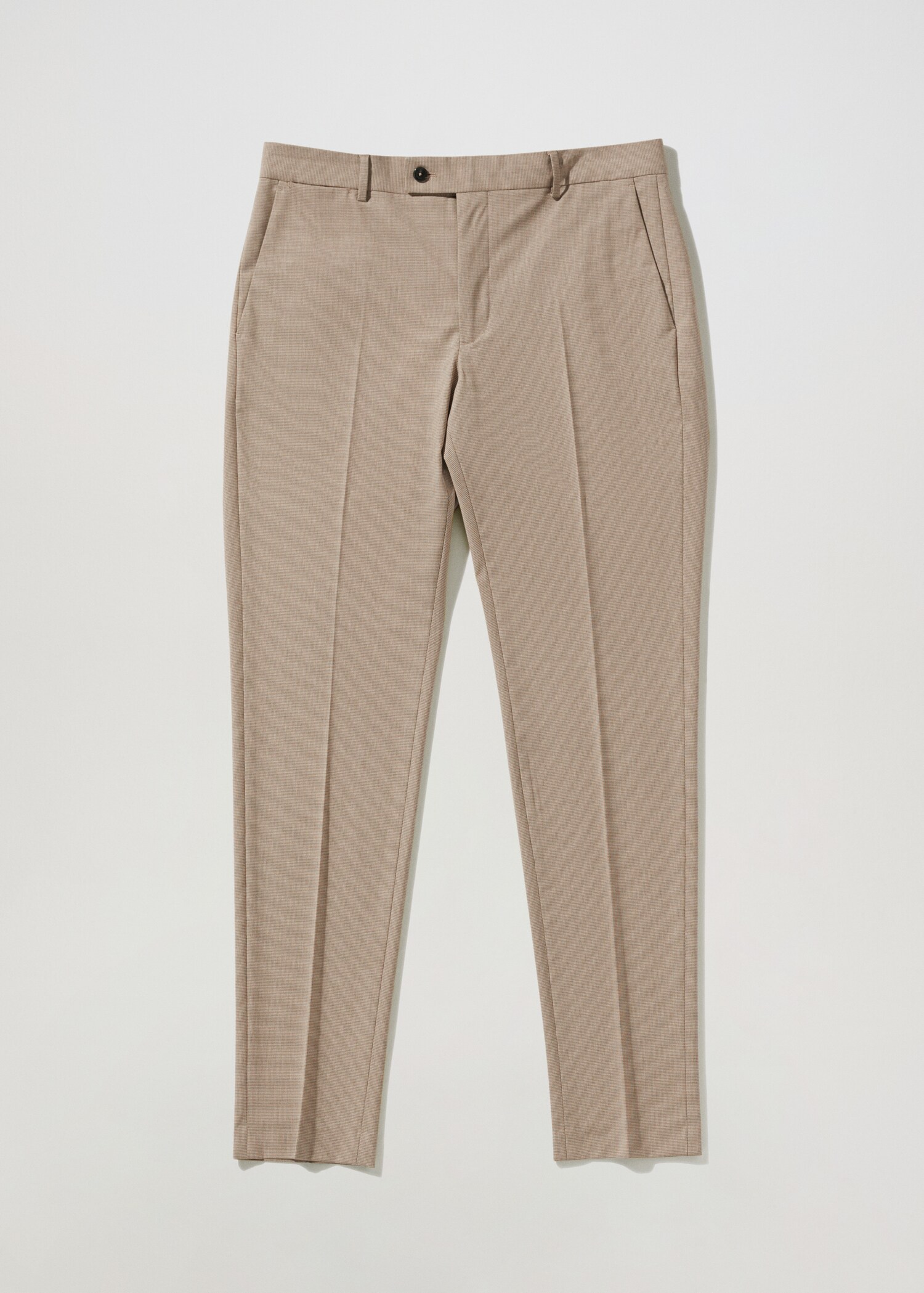 Slim fit wool suit trousers - Article without model