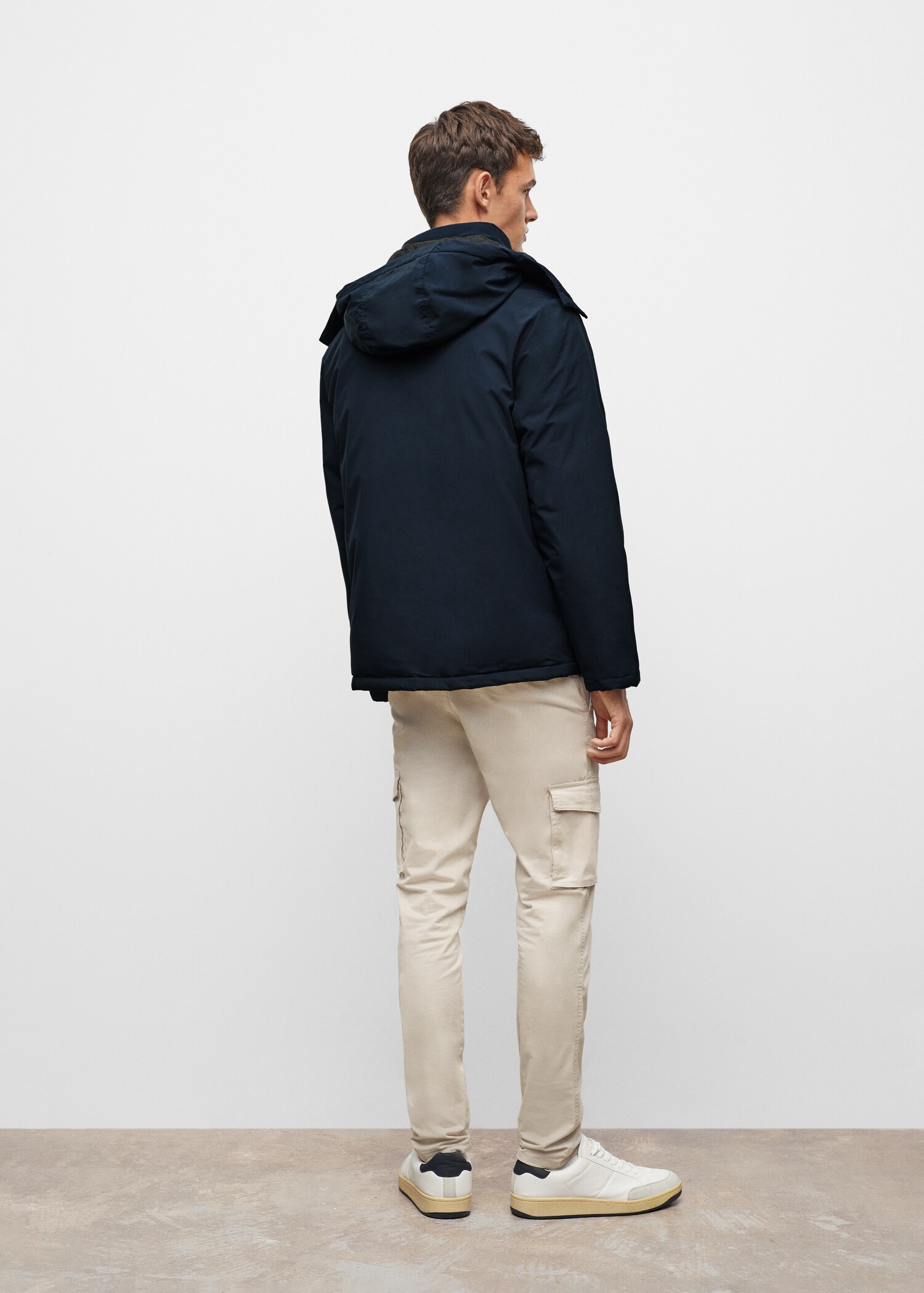 Anorak bolsillos cremallera - Reverso del artículo