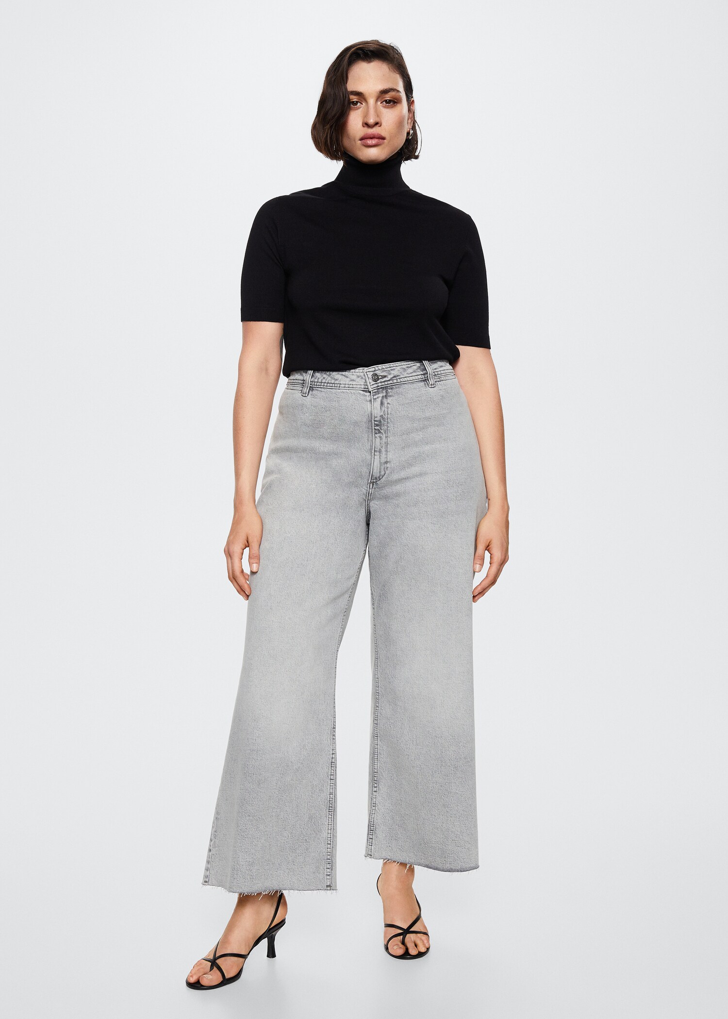 Culotte-Jeans mit hohem Bund - Detail des Artikels 3