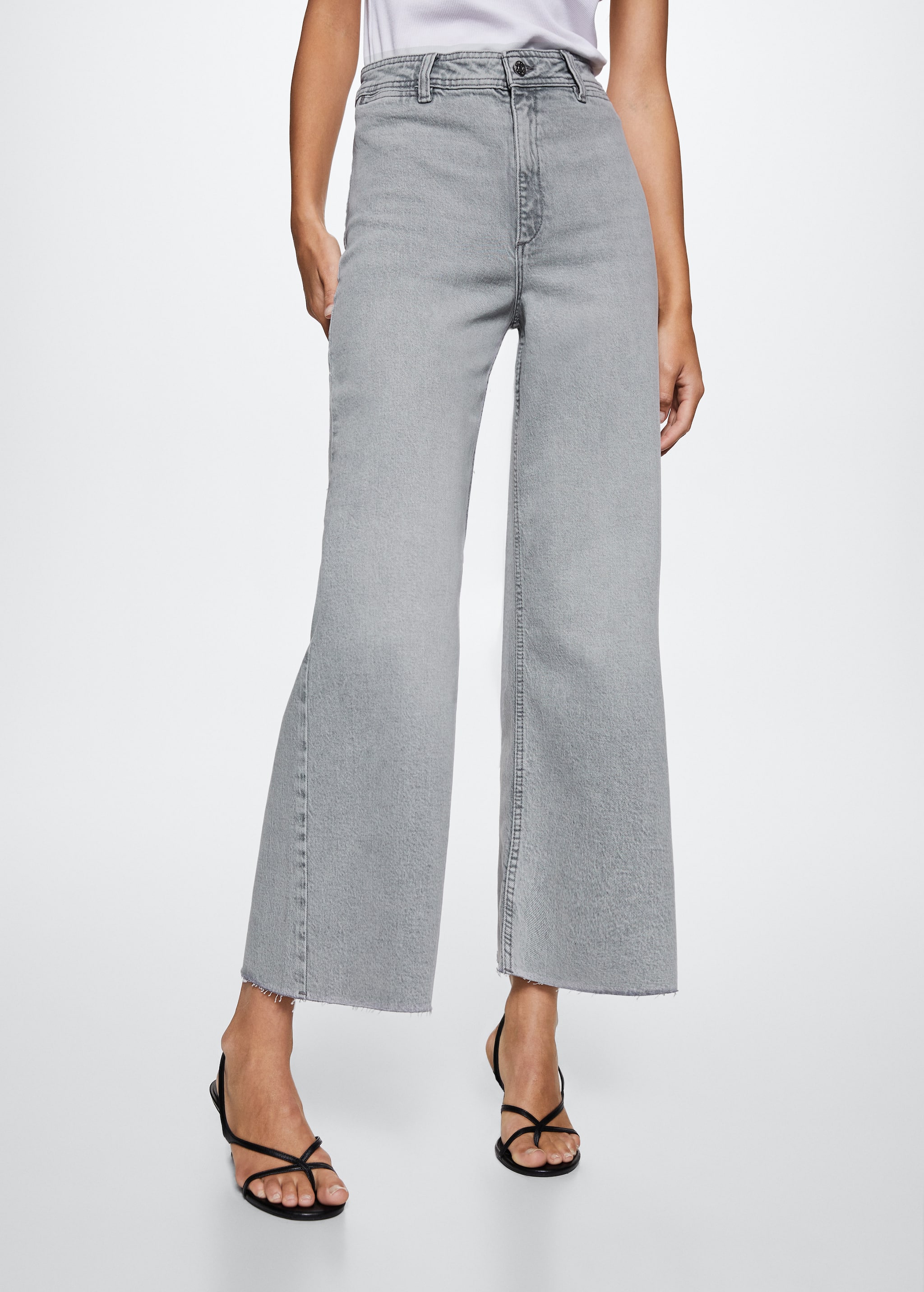 Jeans culotte high waist - Details of the article 4