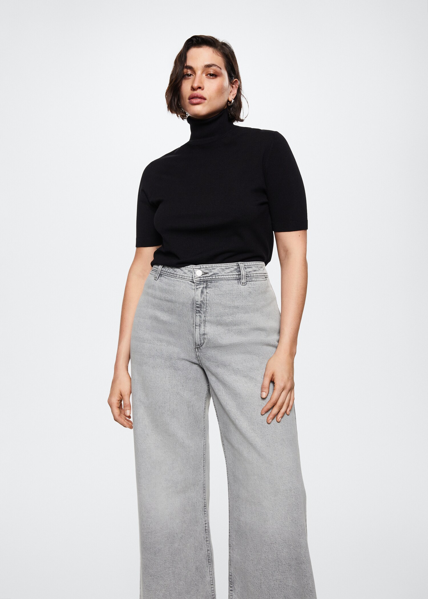 Culotte-Jeans mit hohem Bund - Detail des Artikels 5
