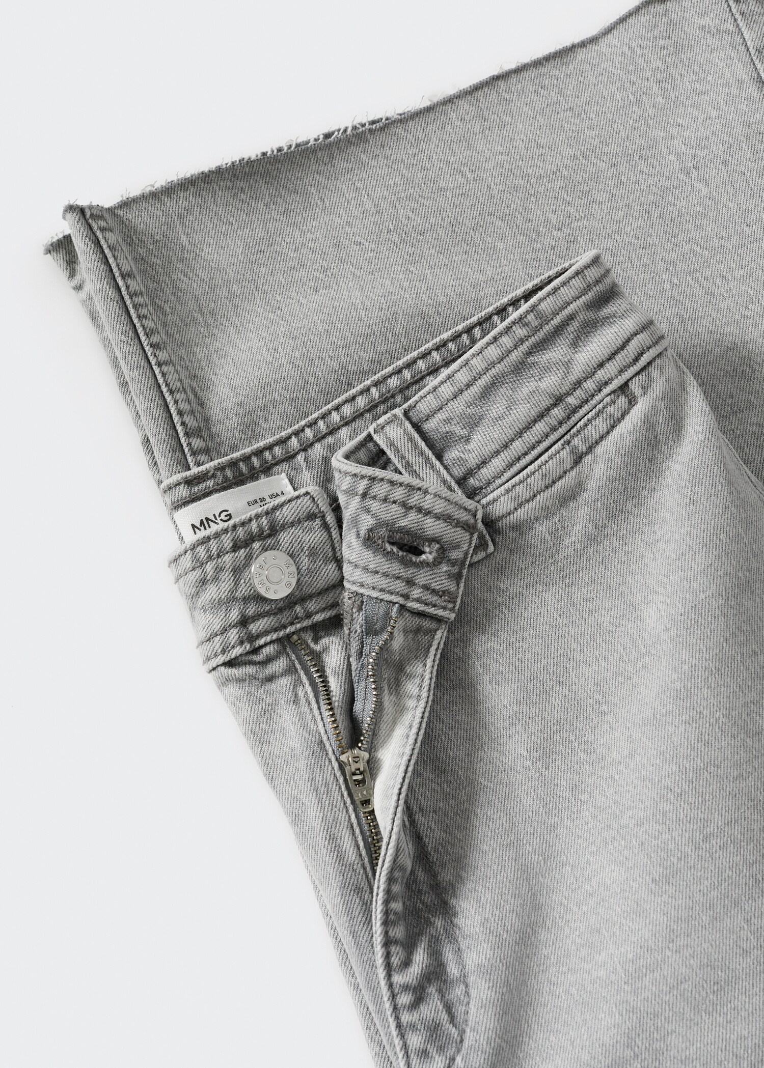 Culotte-Jeans mit hohem Bund - Detail des Artikels 8