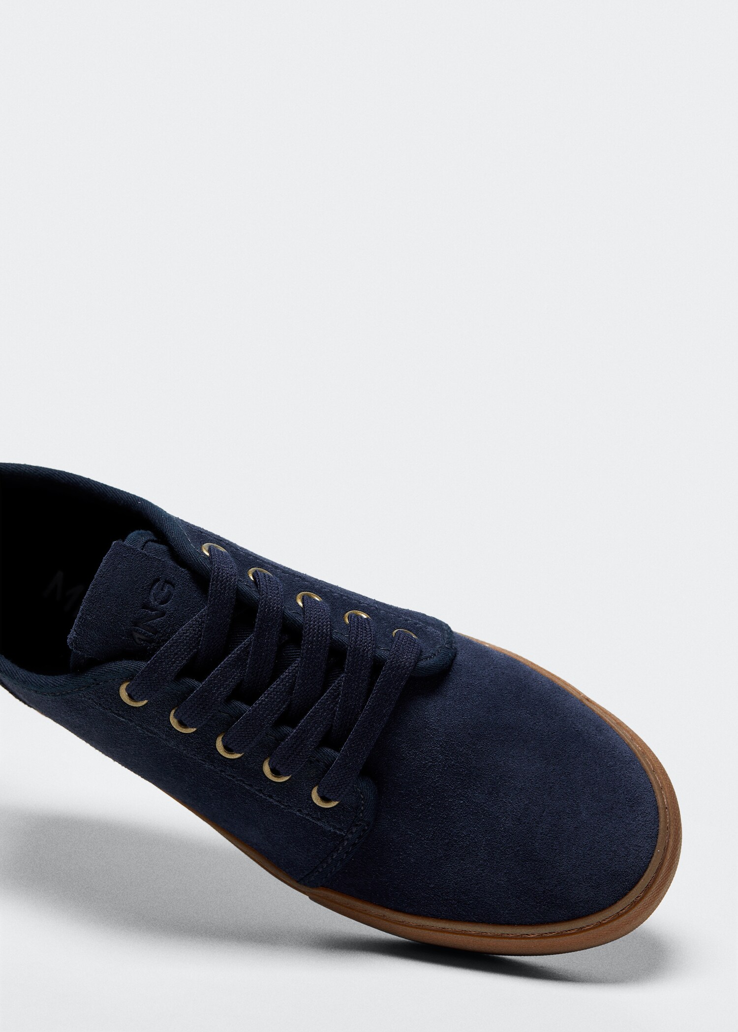 Lace-up leather sneakers - Medium plane