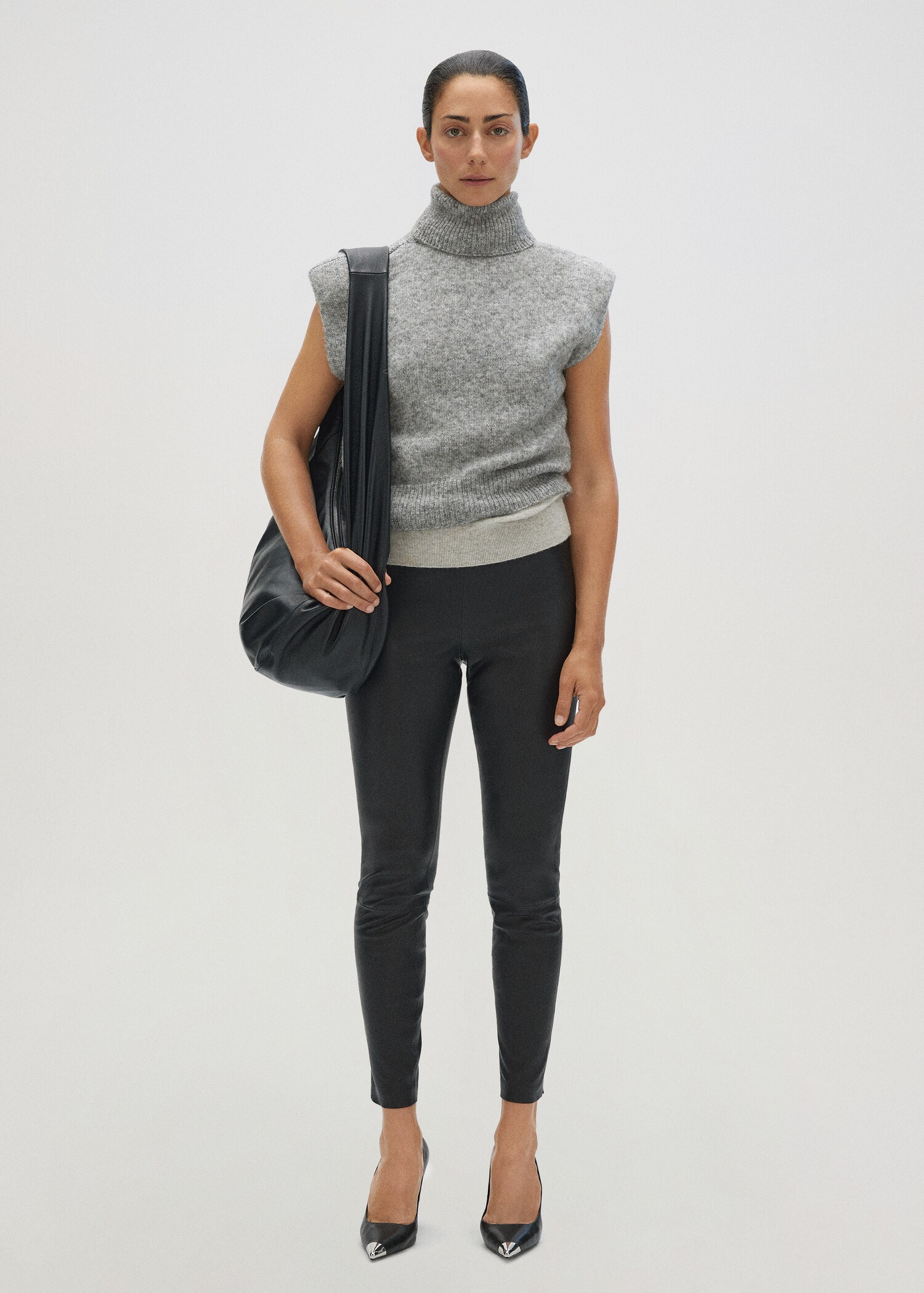 100% leather leggings - Details of the article 7