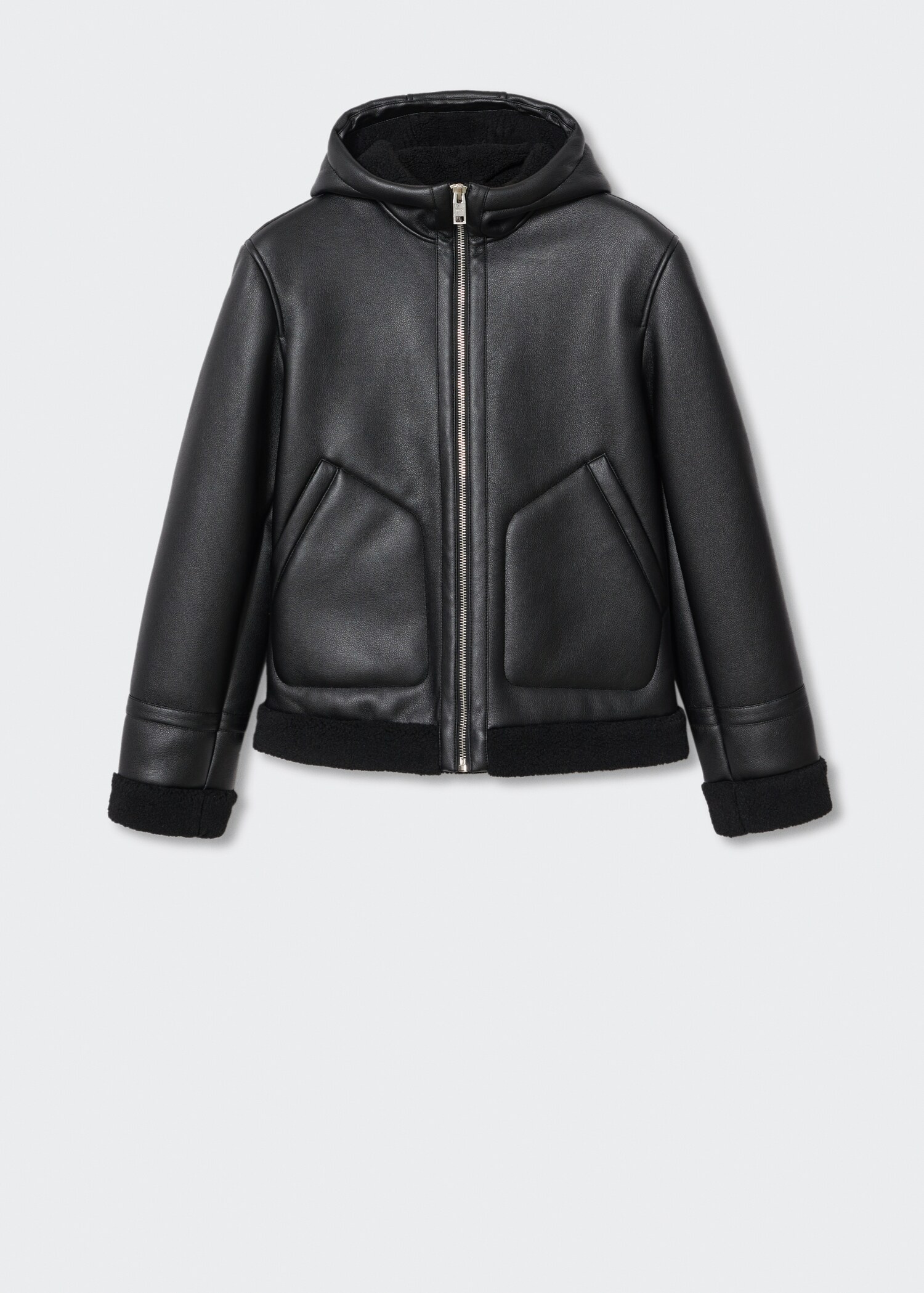 Doubleface-Jacke mit Kapuze - Herren | MANGO OUTLET Deutschland