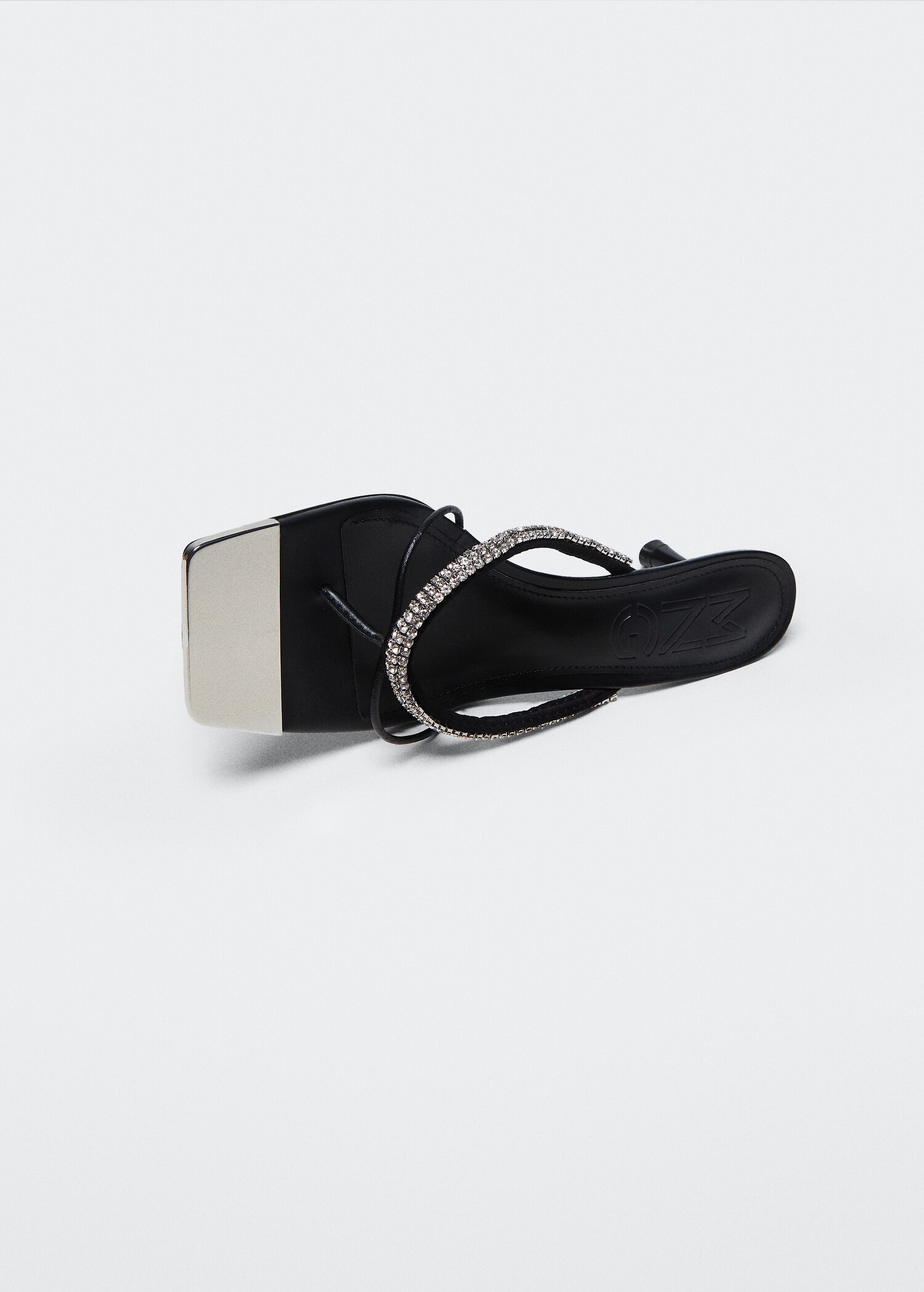 Heeled sandal with strass strap - Details of the article 3