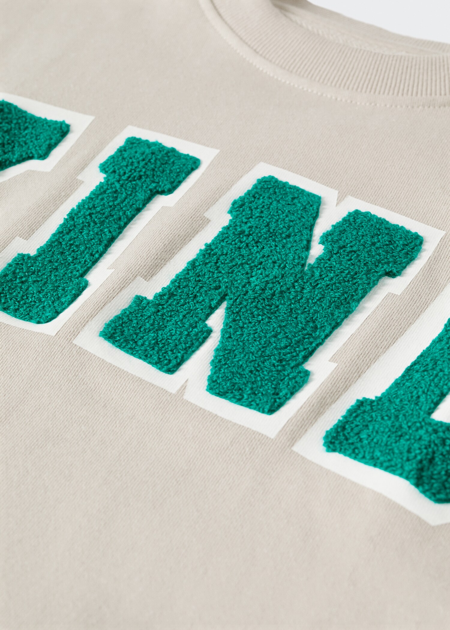Sweat-shirt message texturé - Détail de l'article 8