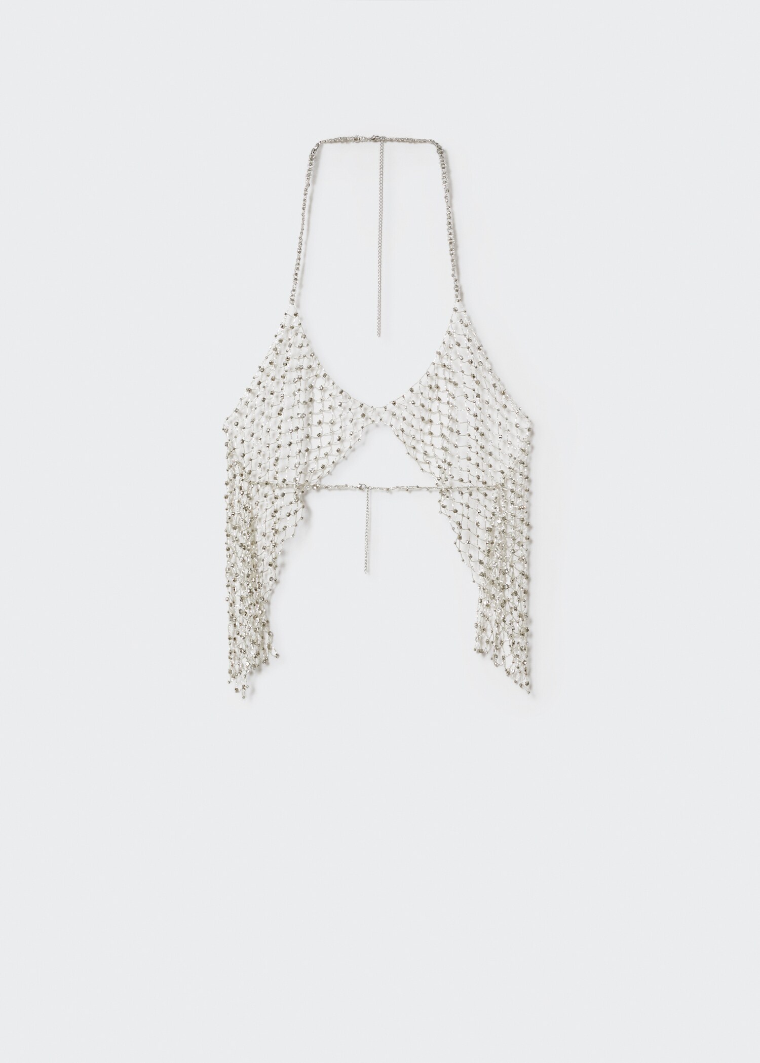Collier corps strass - Article sans modèle