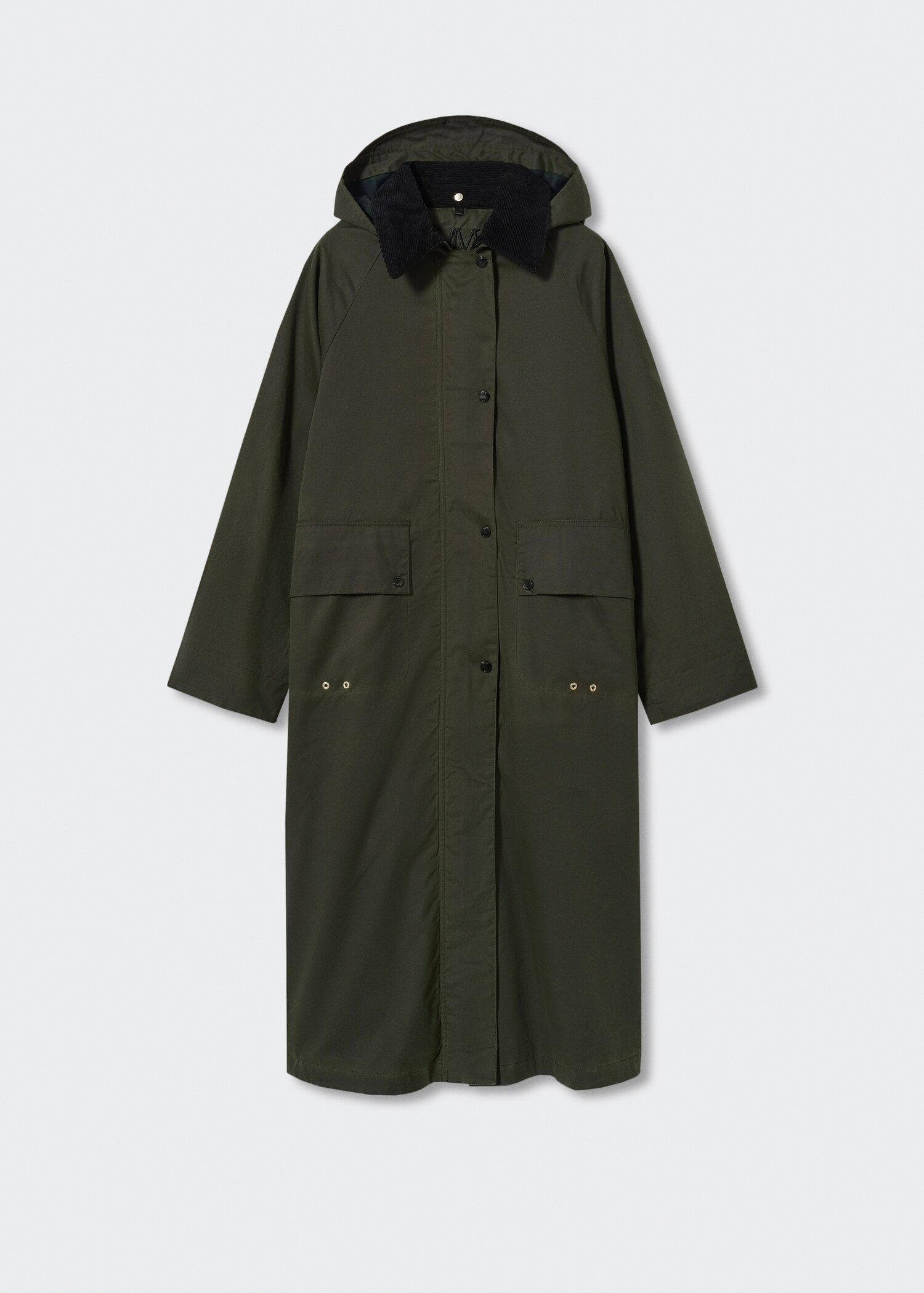 Parka mit abnehmbarer Kapuze - Artikel ohne Model