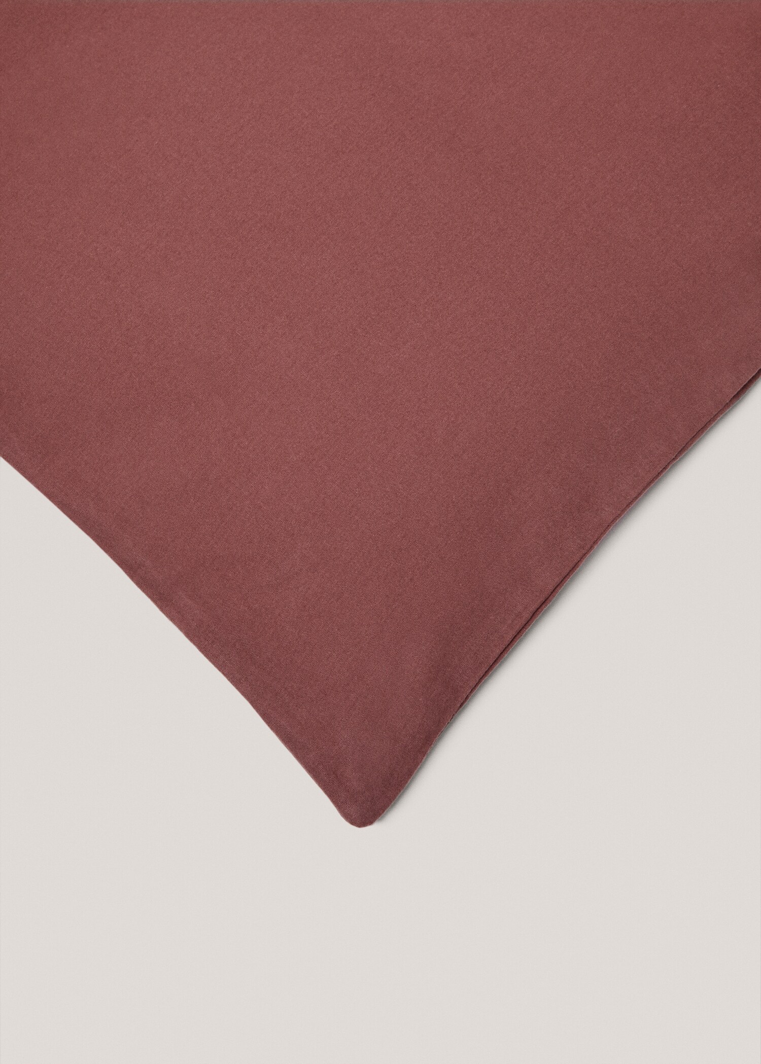 Enfärgat påslakan flanell 90 cm säng - Detaljer om artikeln 3