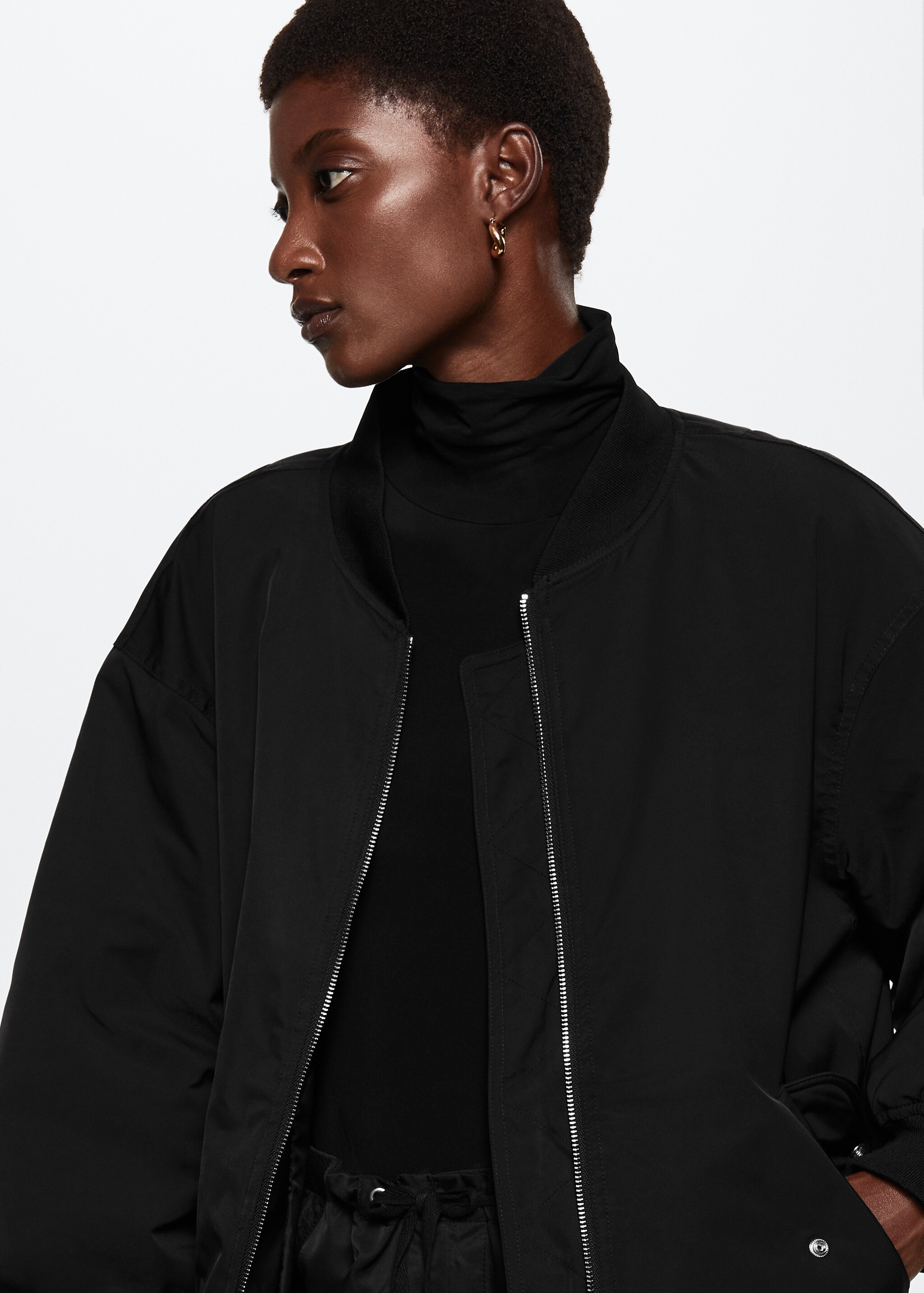 Oversized bomber jacket - Details of the article 4