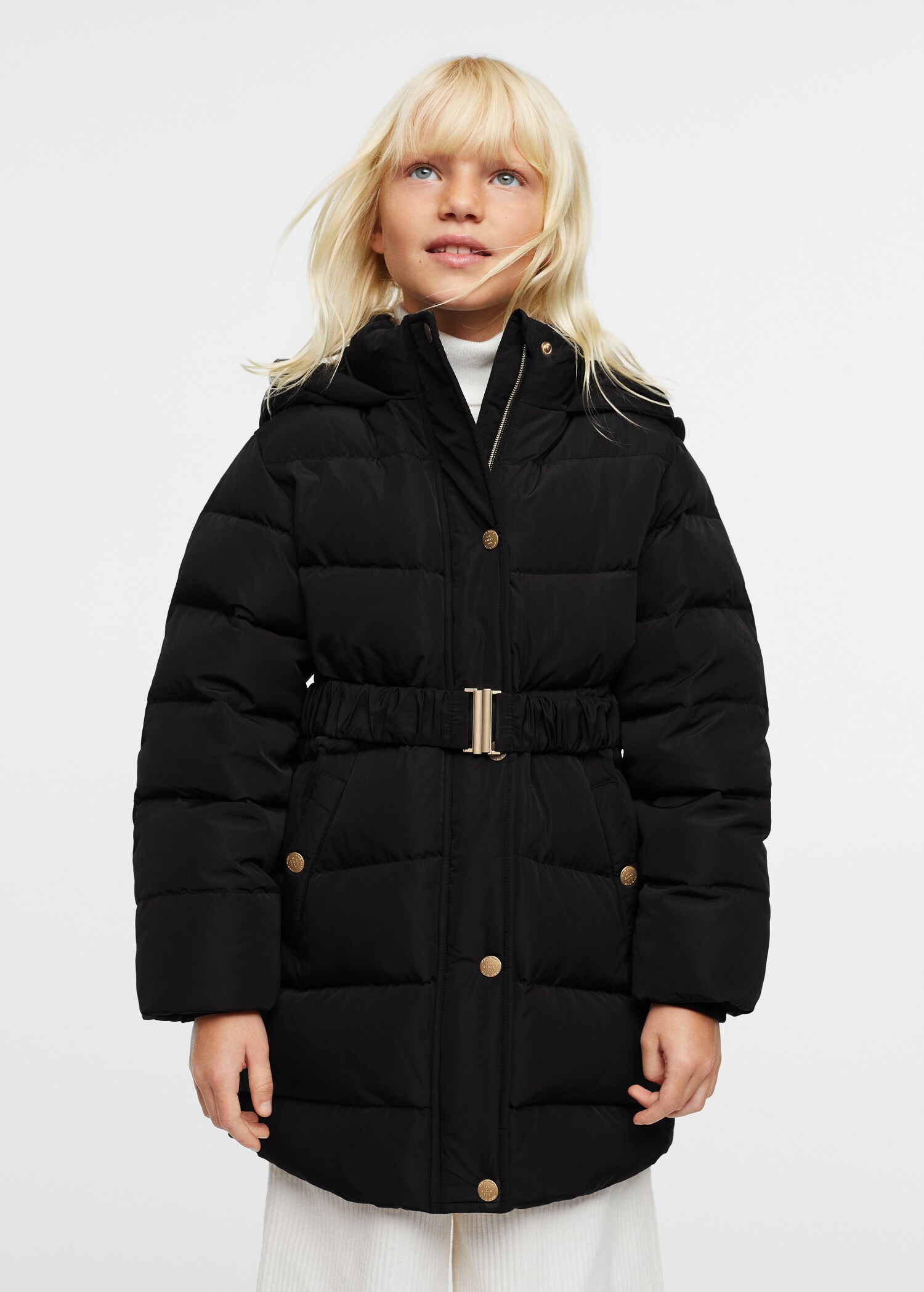 Quilted down anorak - Medium plane