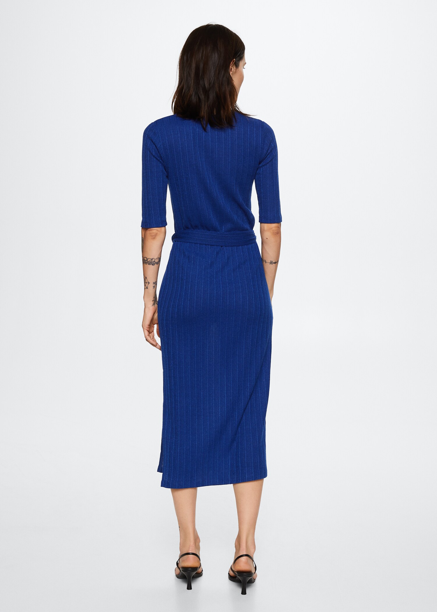 Vestido largo lazo - Reverso del artículo