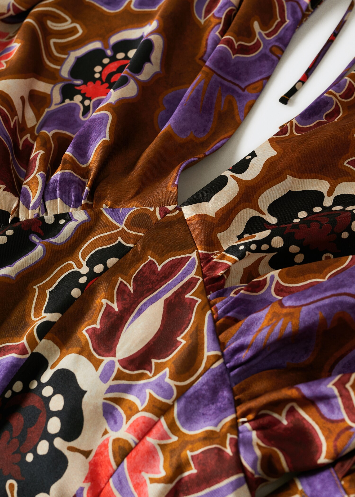 Printed satin jumpsuit - Details of the article 8