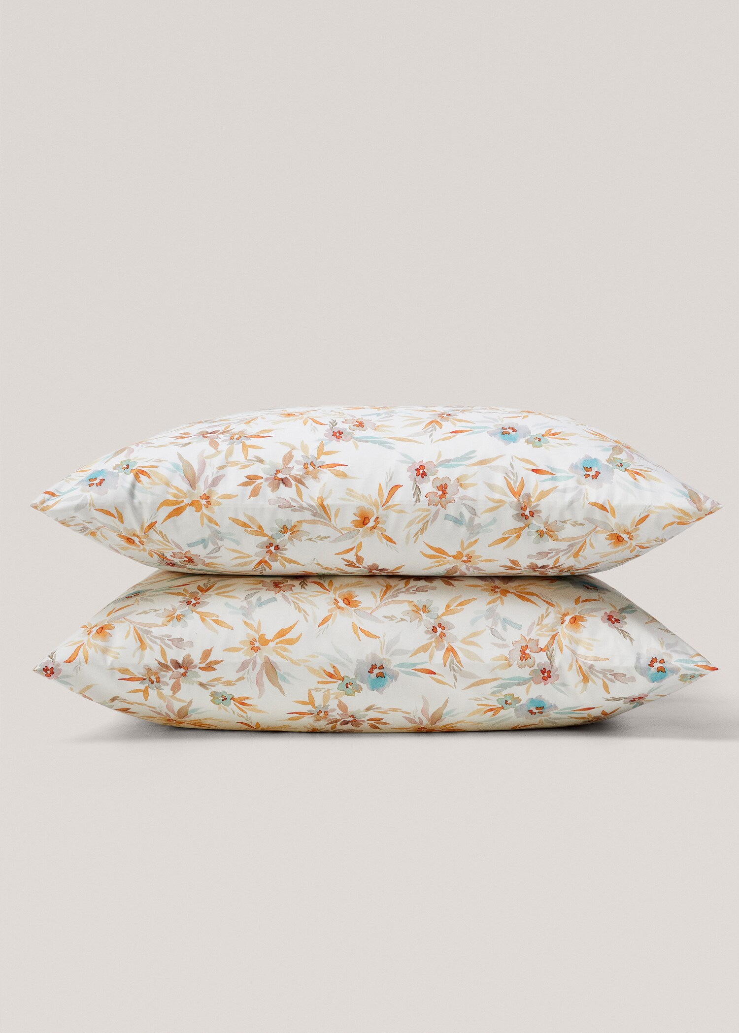 Housse coussin en imprimé fleuri 60x60 cm - Détail de l'article 3
