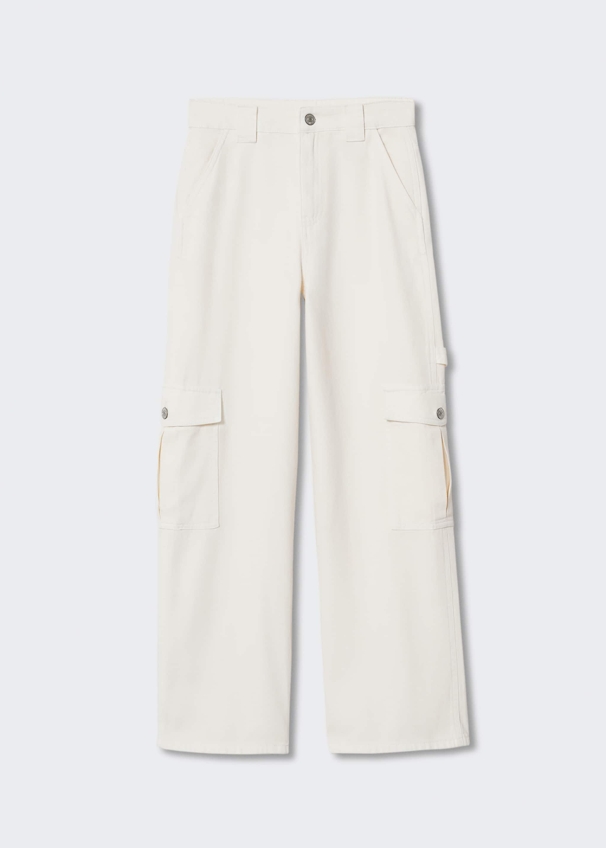Bavlněné kalhoty s kapsami - Zboží bez modelu