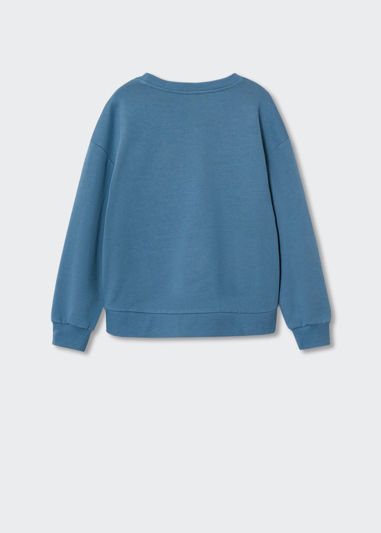 Sweatshirt com mensagem bordada - Verso do artigo