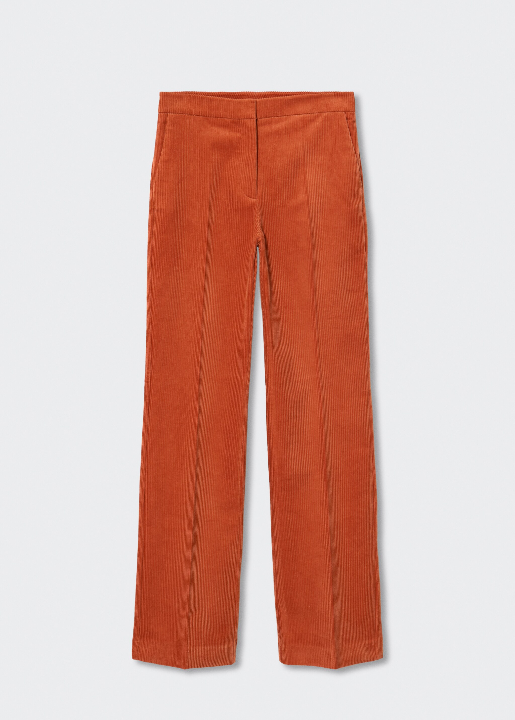Flared corduroy trousers - Article without model