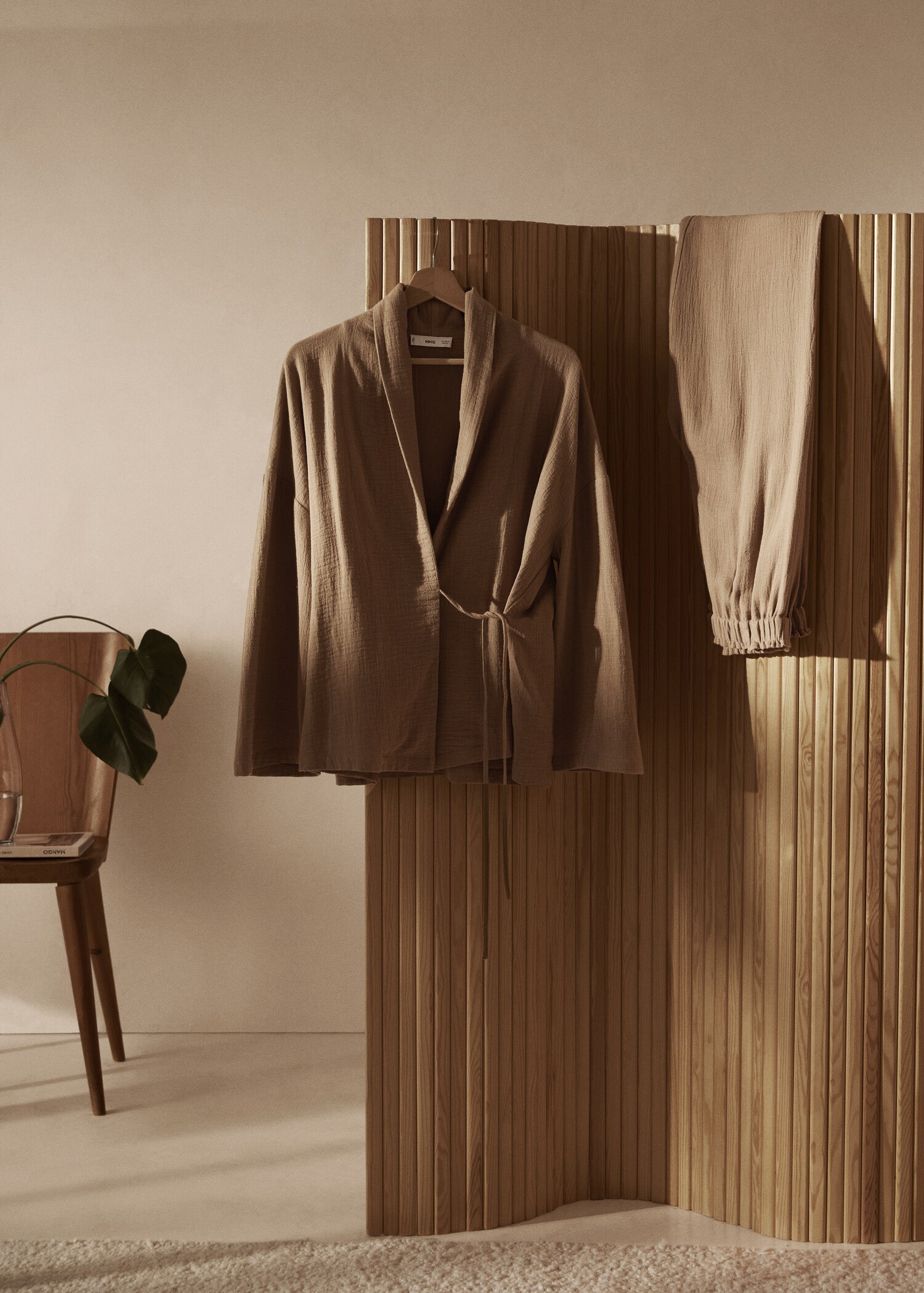 Chemise pyjama gaze de coton - Détail de l'article 8