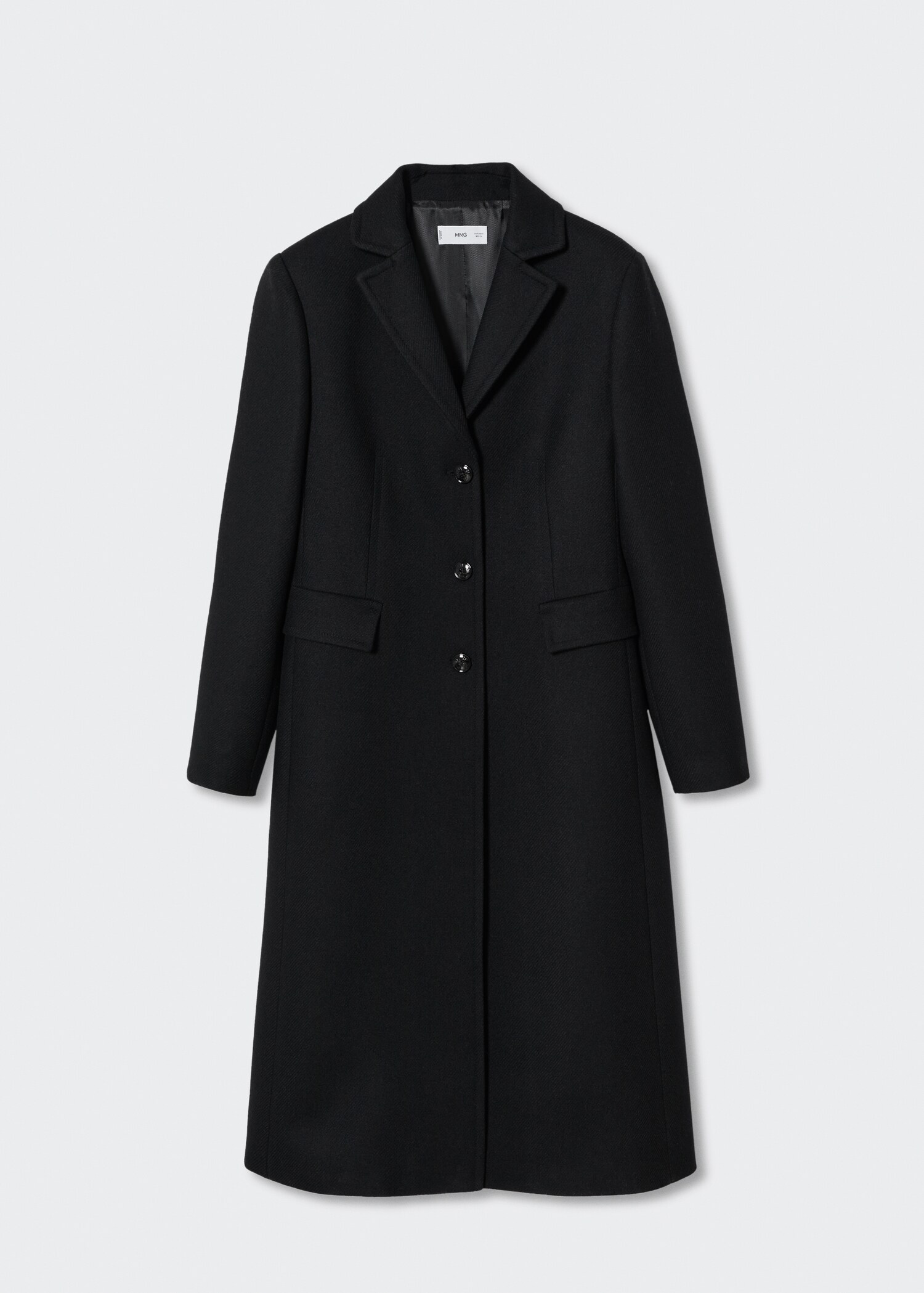 Manteau ajusté boutons  - Article sans modèle
