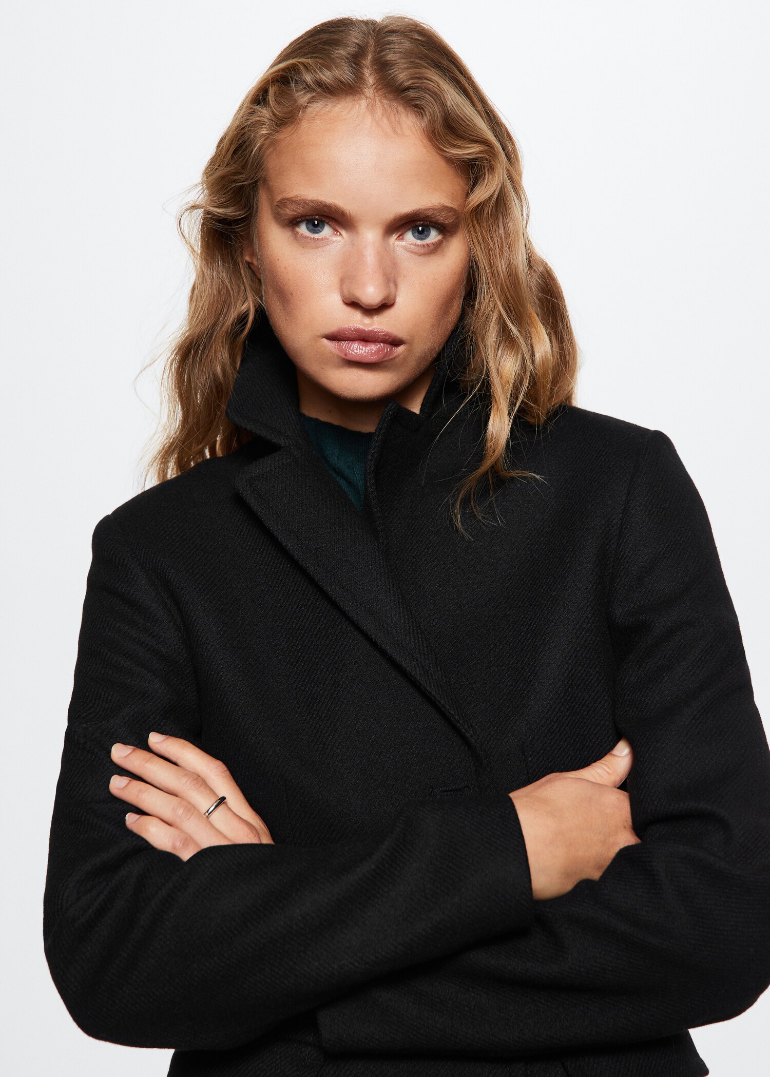 Manteau ajusté boutons  - Détail de l'article 1