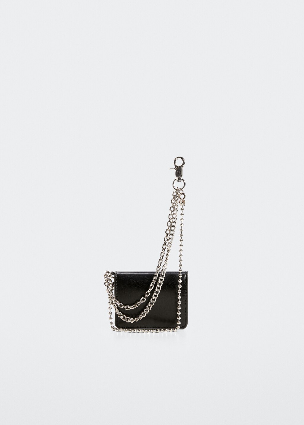 Combined chain card holder - Woman | MANGO OUTLET United Kingdom