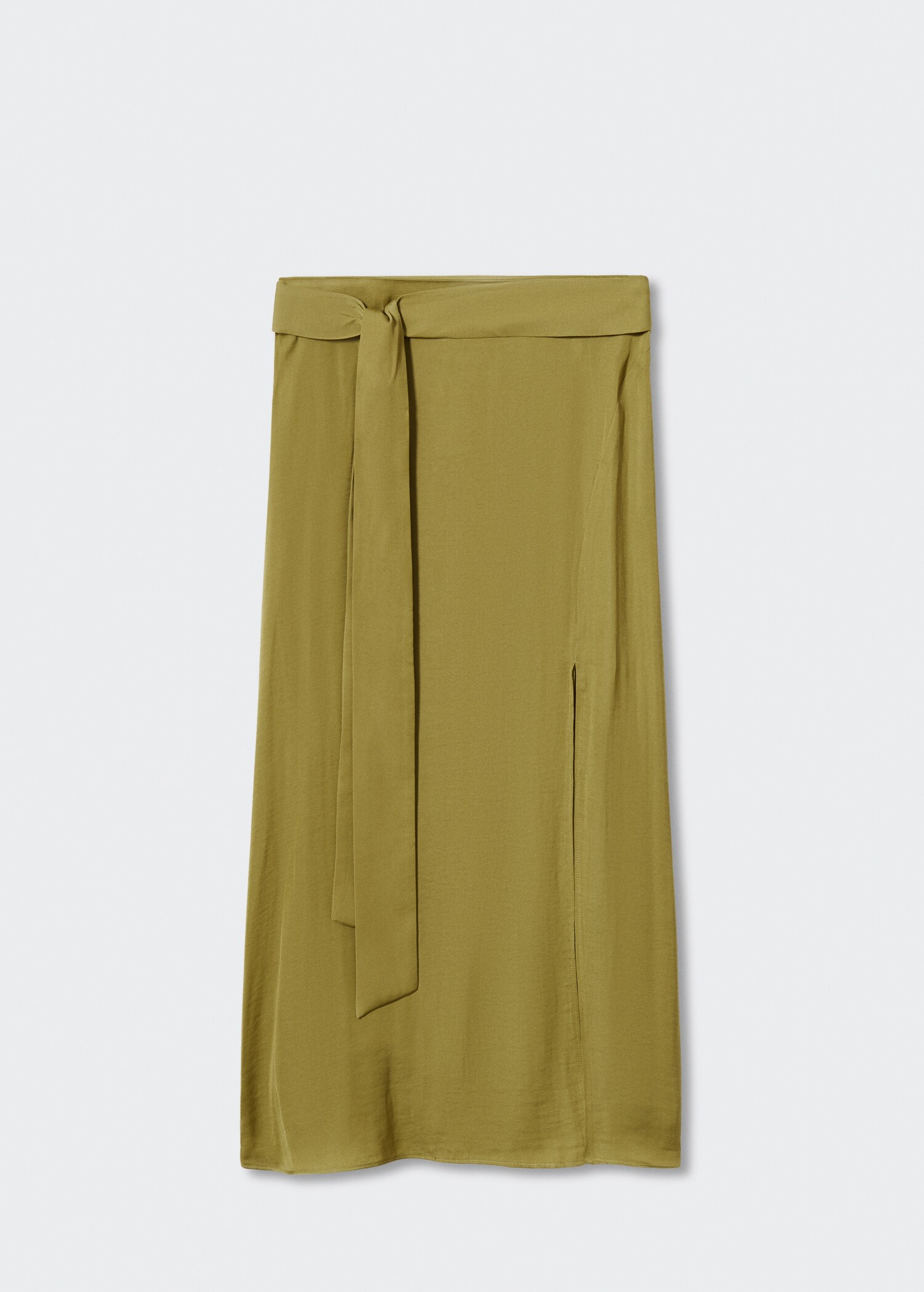 Bow satin skirt - Article without model