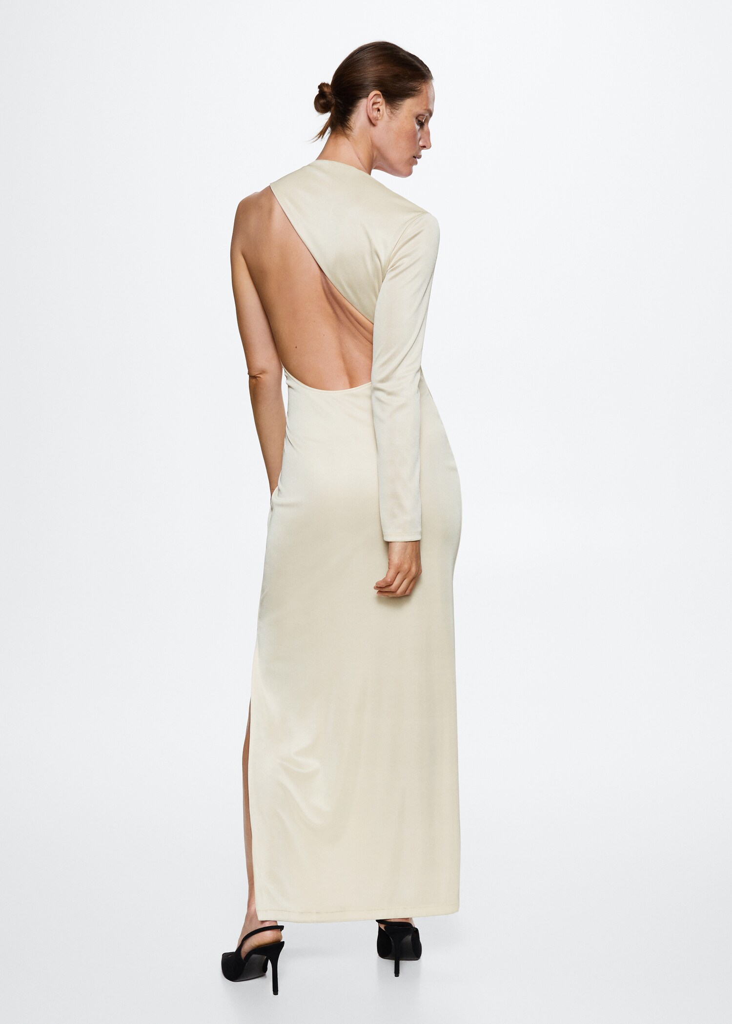 Robe longue asymétrique - Verso de l’article