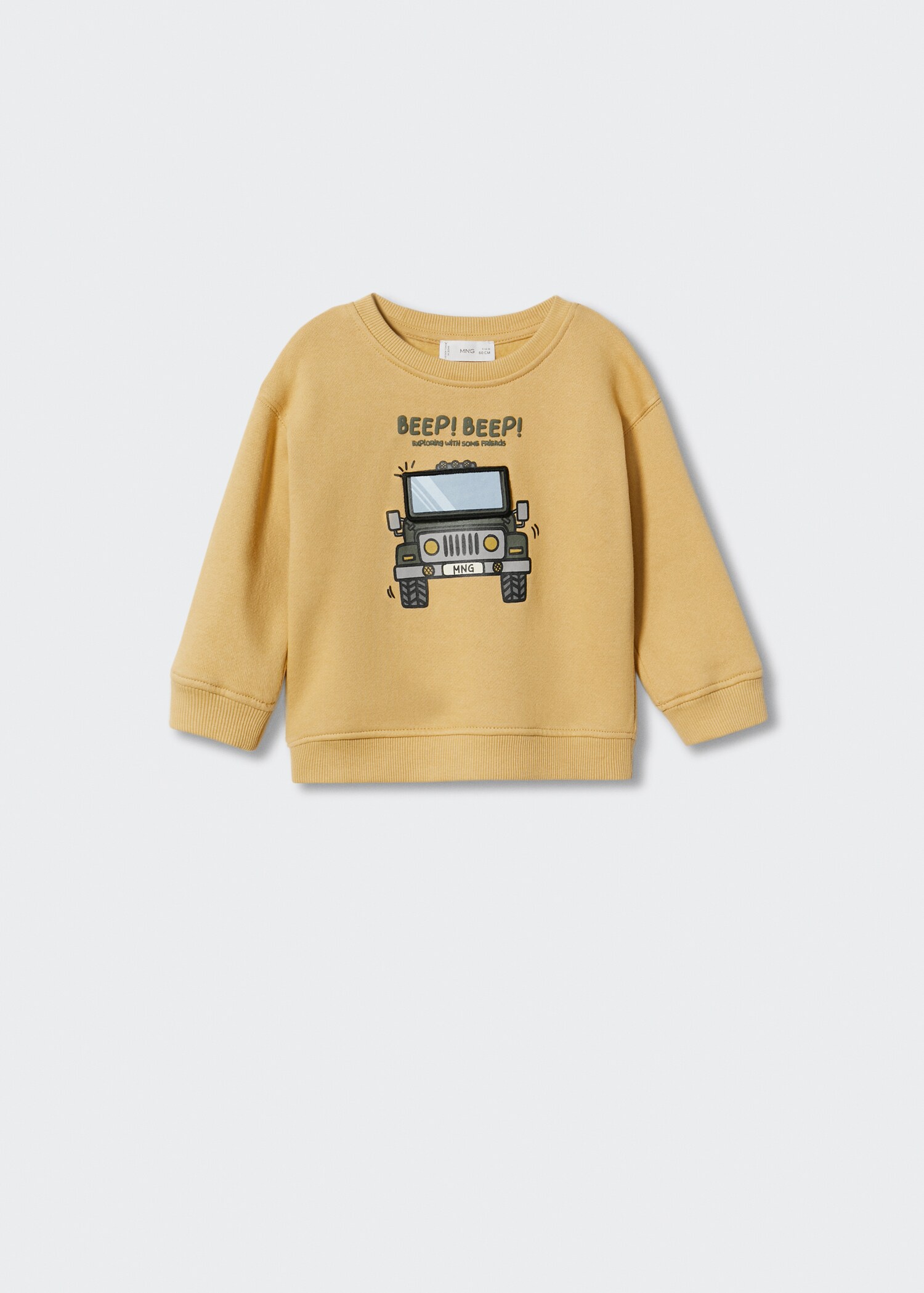 Animal-print sweatshirt - Article without model