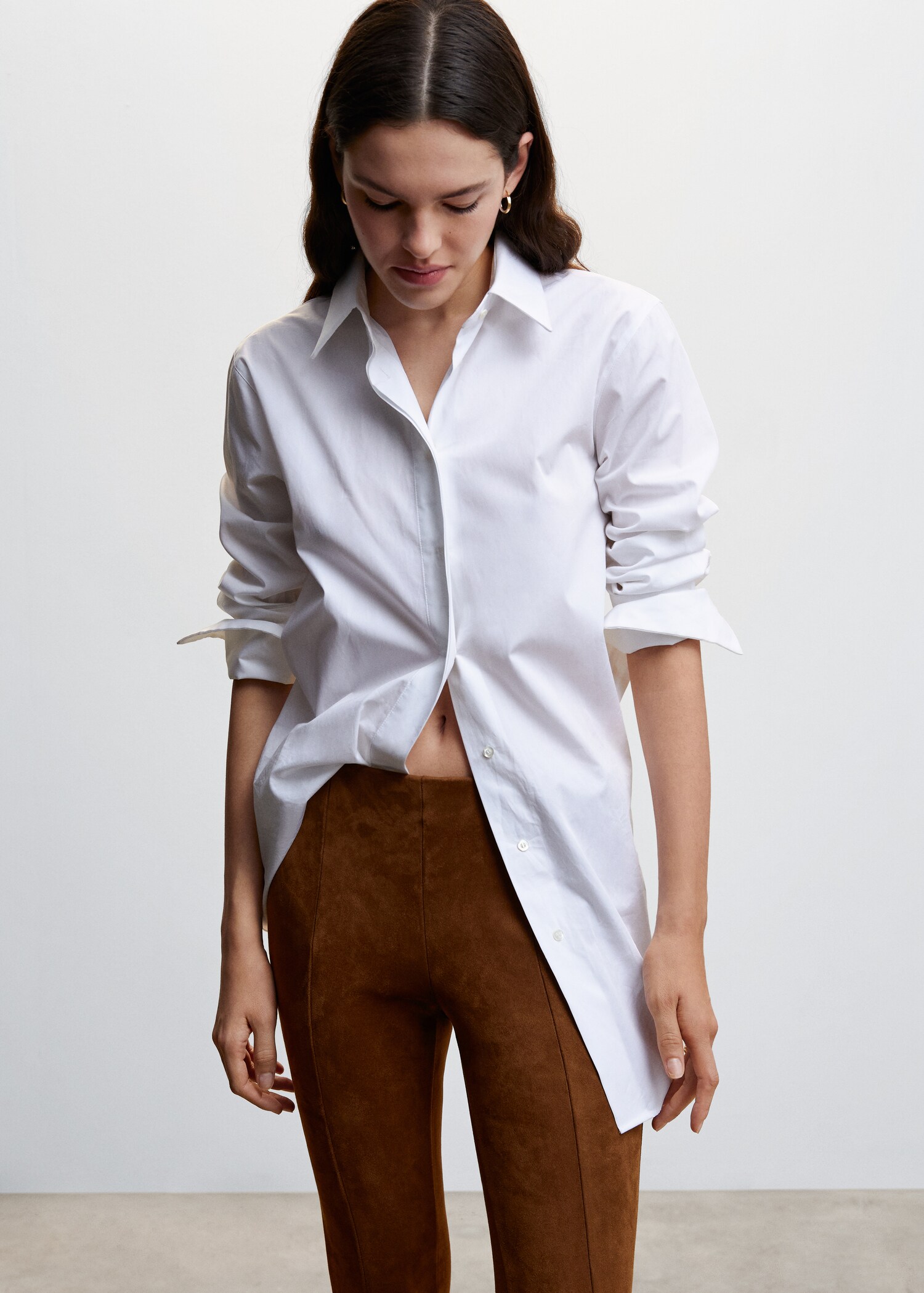 Suede leggings - Details of the article 1
