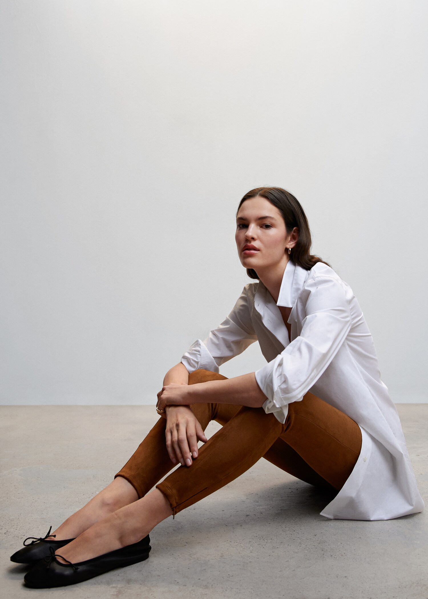 Suede leggings - Details of the article 2