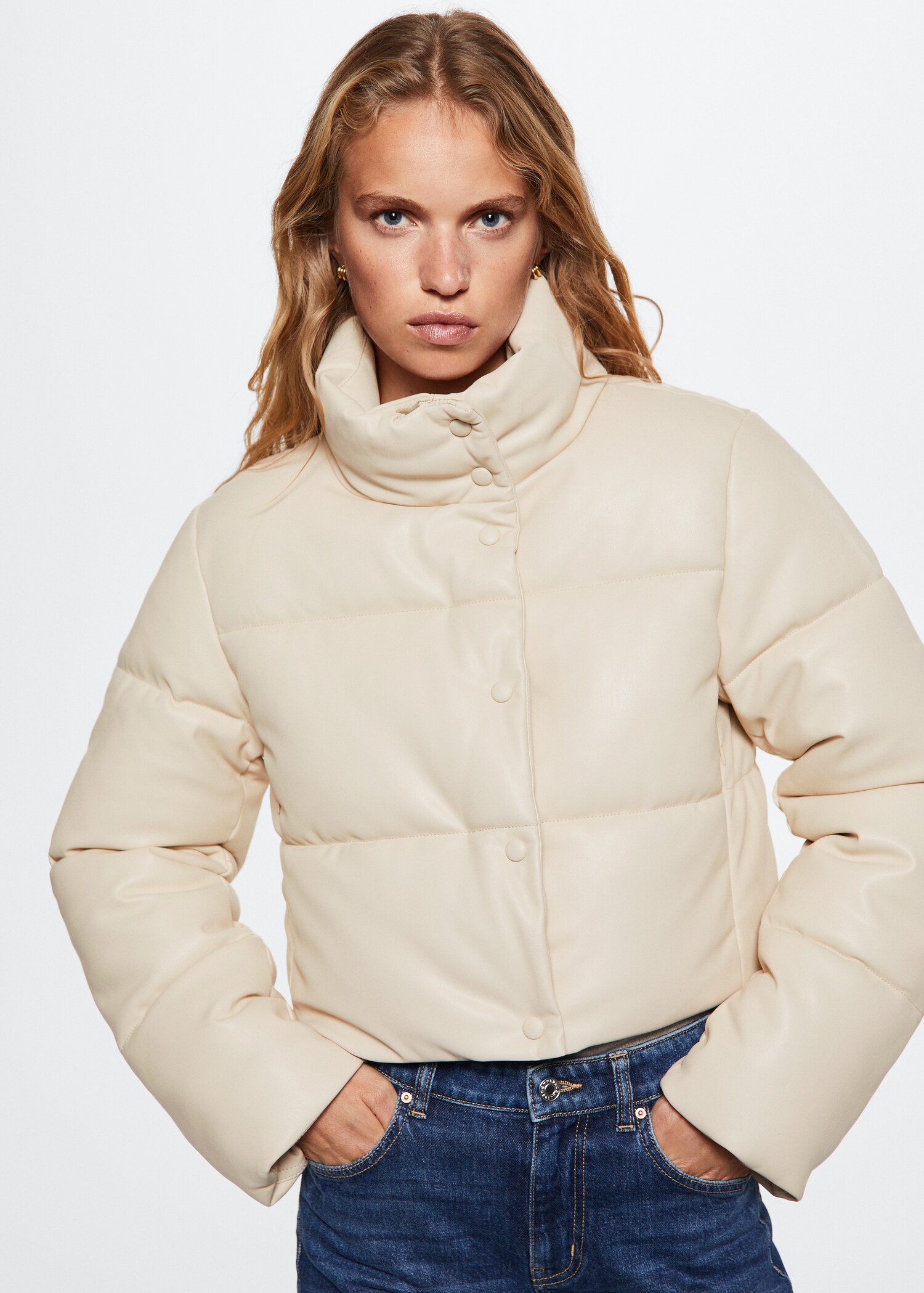 Quilted skin style jacket - Medium plane