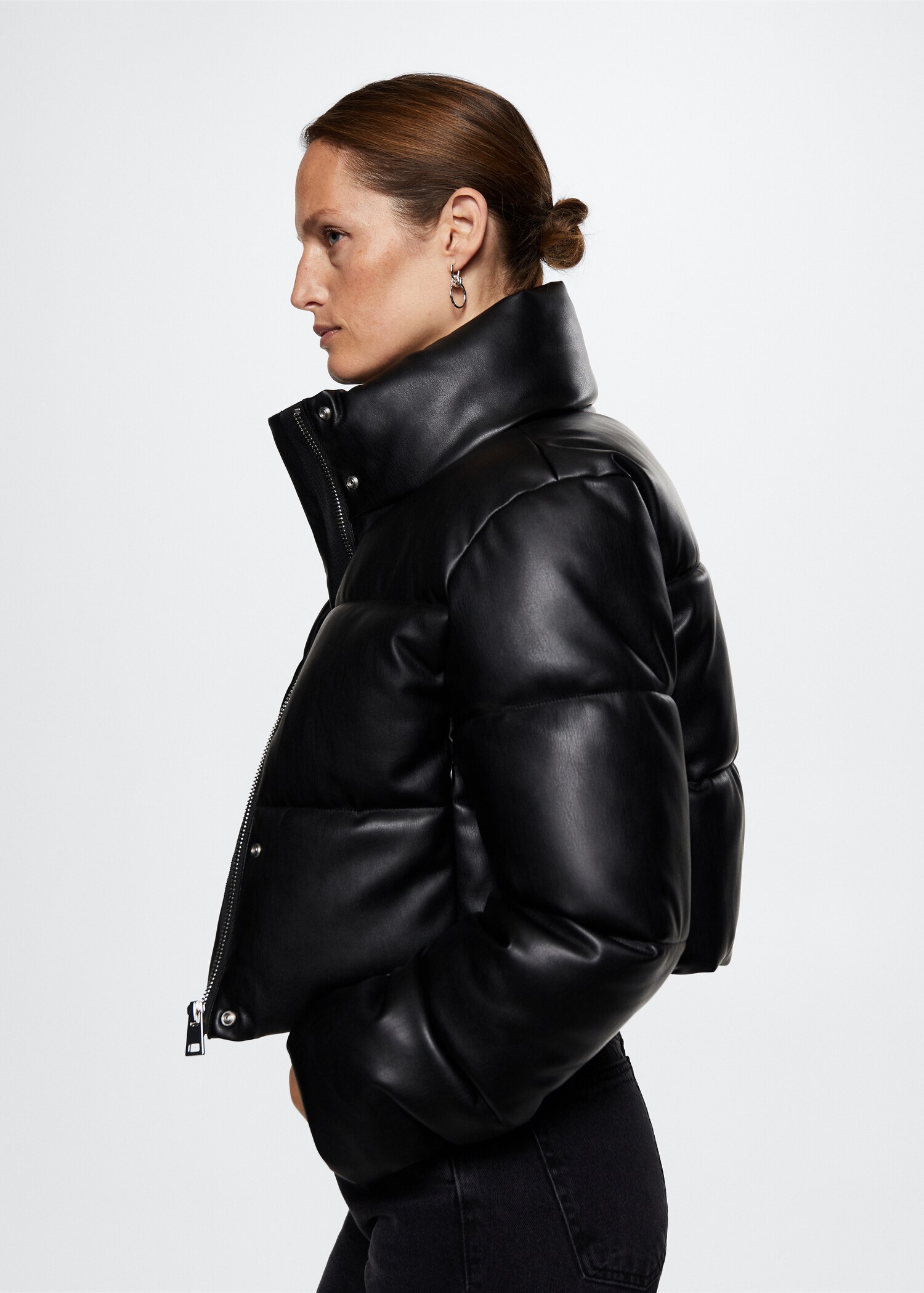 Quilted skin style jacket - Details of the article 6