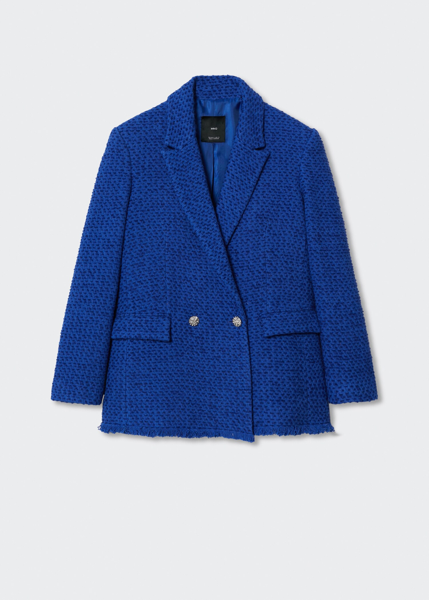 Tweed-Blazer mit Schmuckknöpfen - Artikel ohne Model