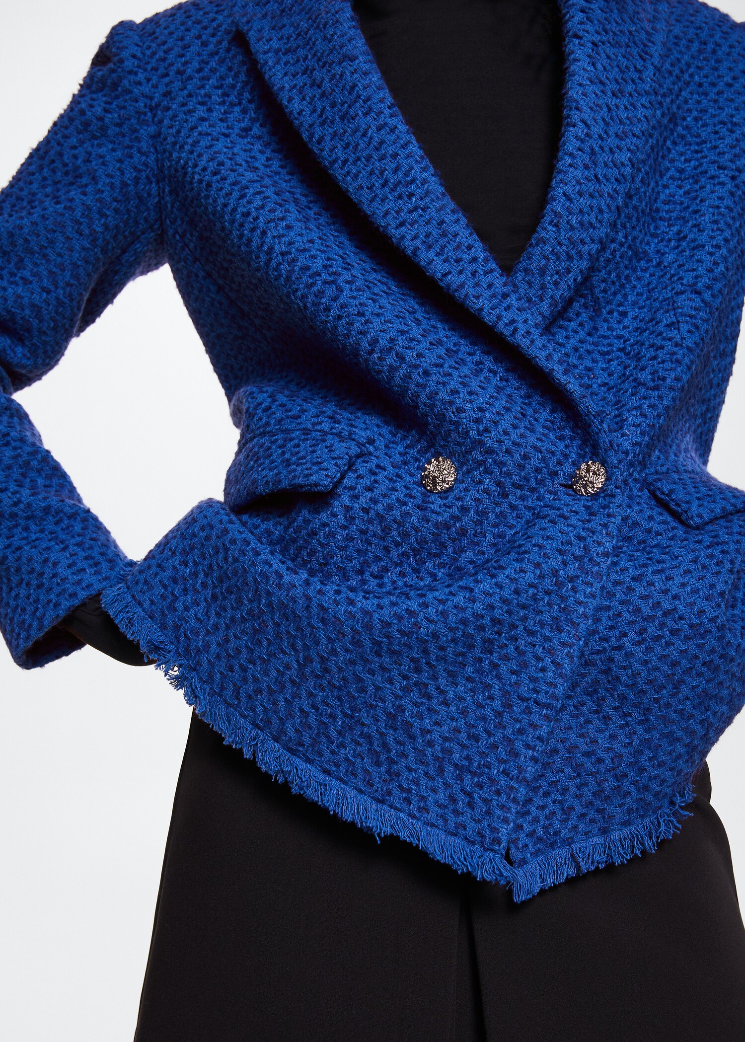 Tweed-Blazer mit Schmuckknöpfen - Detail des Artikels 6