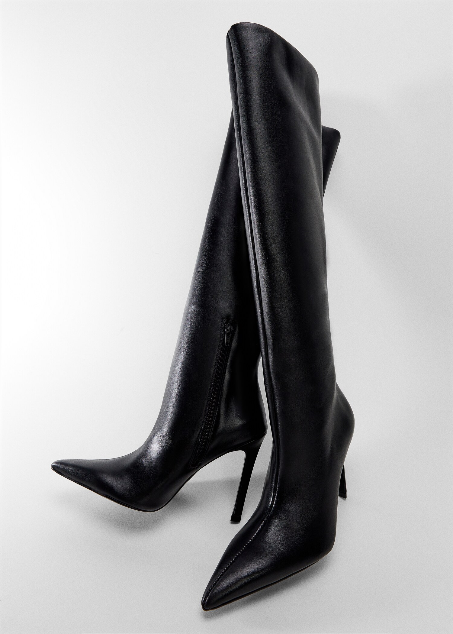 High heel leather boot - Details of the article 5