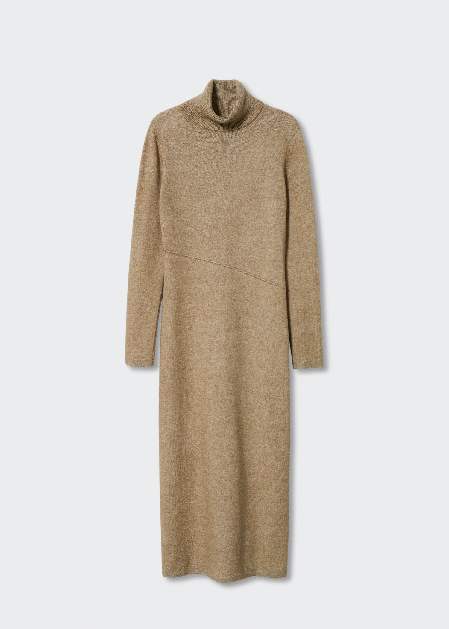 Strickkleid mit Rollkragen - Artikel ohne Model