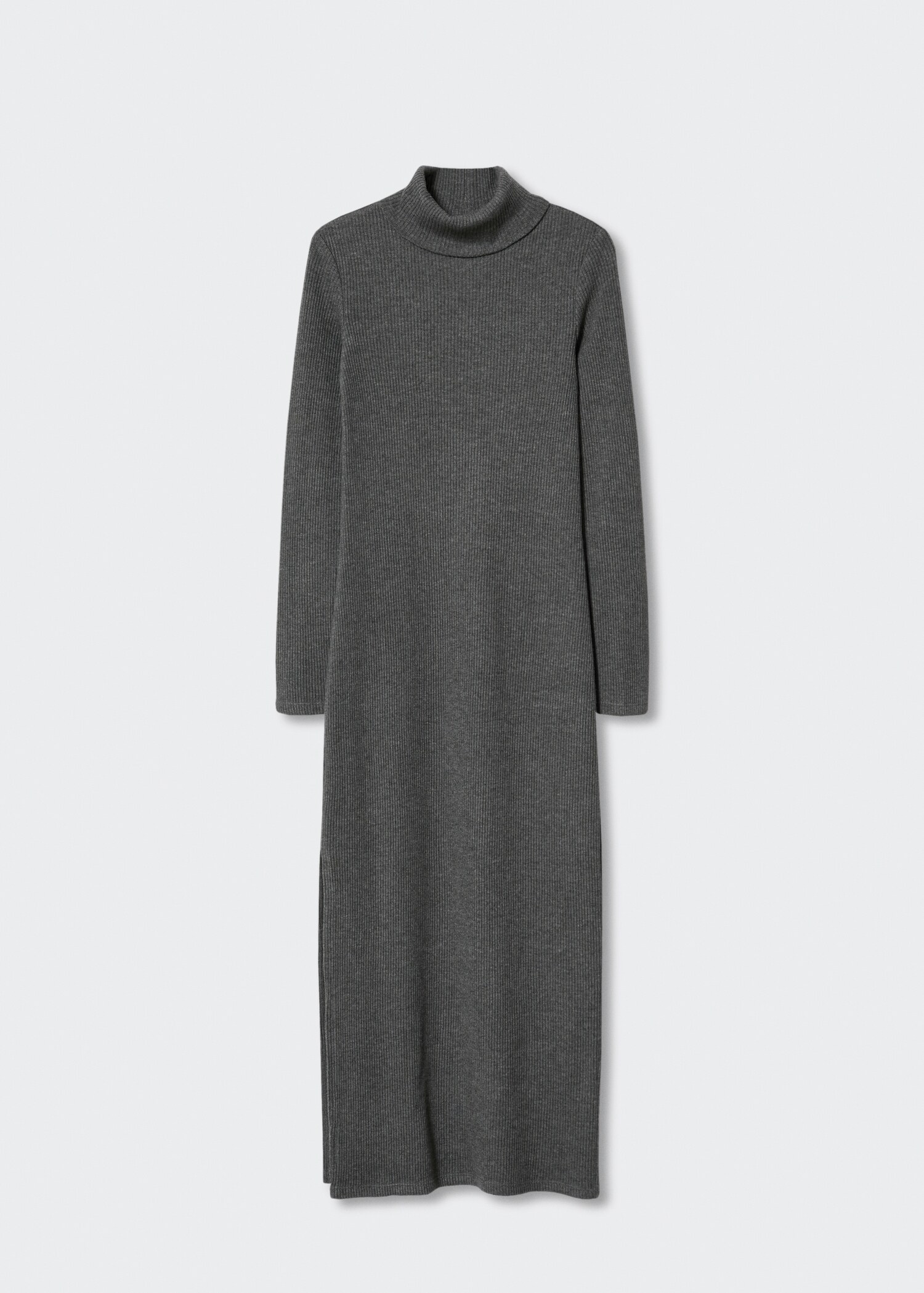 Turtle neck knit dress - Article without model