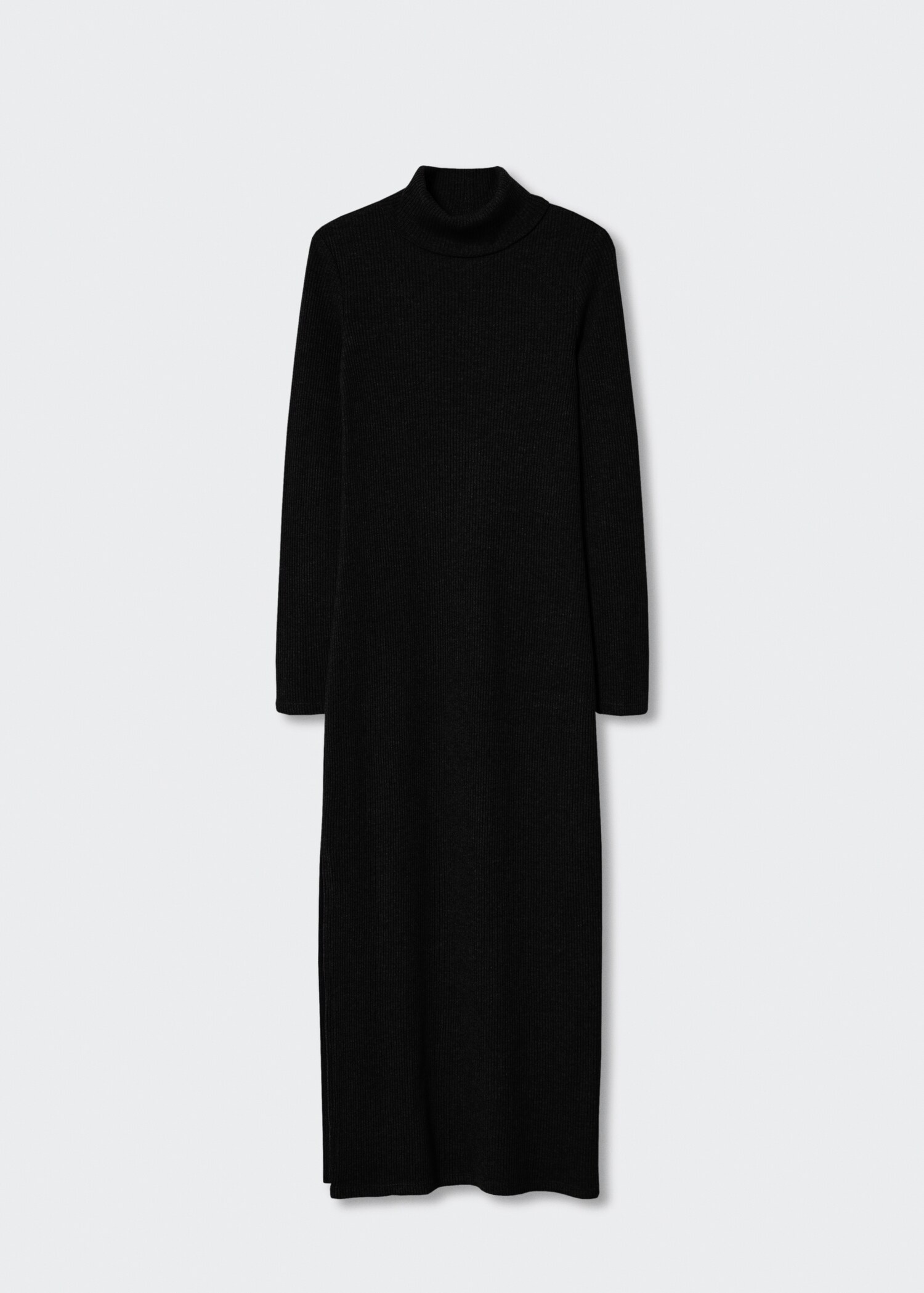 Turtle neck knit dress - Article without model