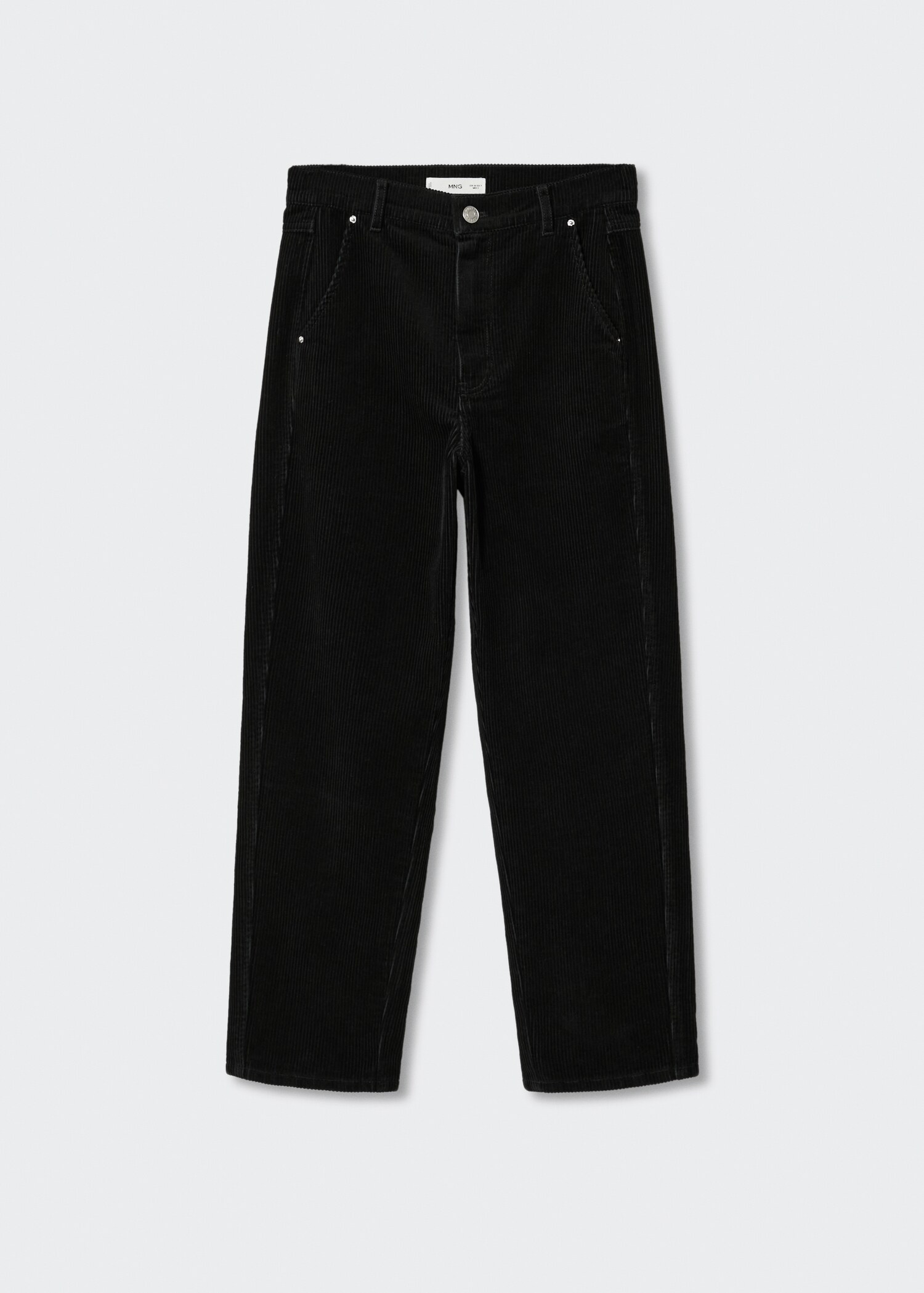Straight-fit corduroy jeans - Article without model