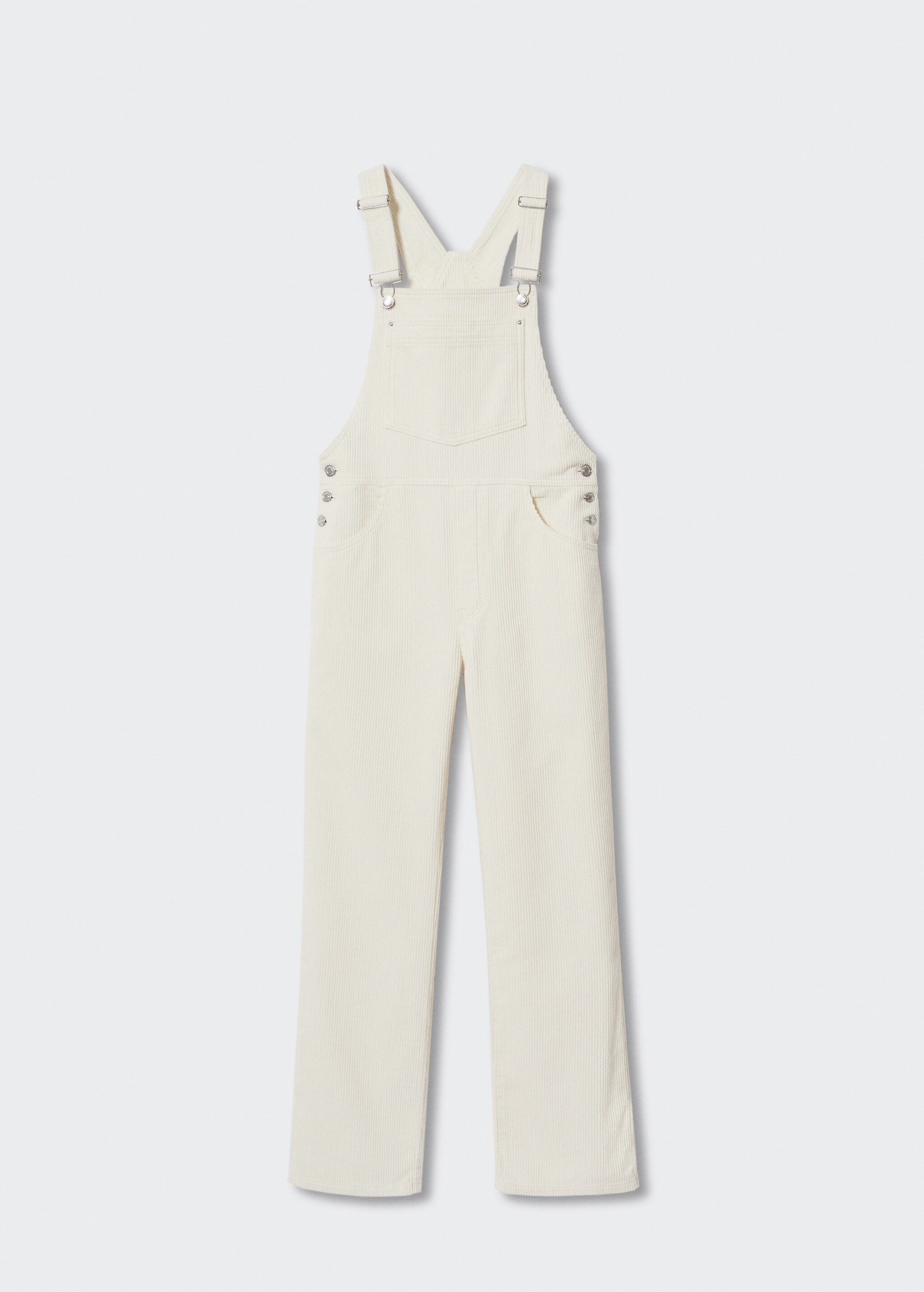 Corduroy dungarees - Article without model